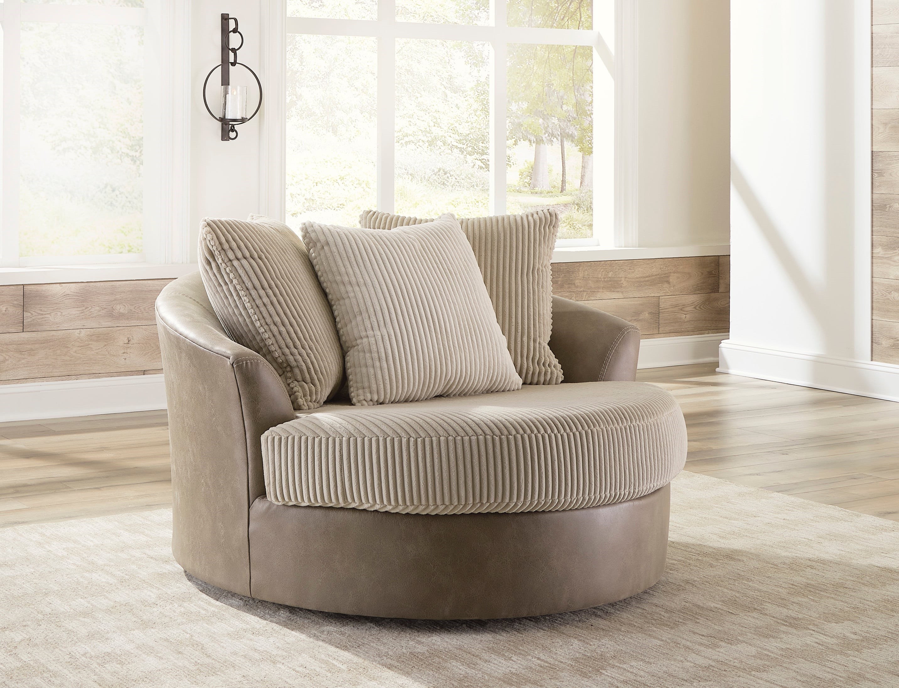 Oversized deals fabric chair