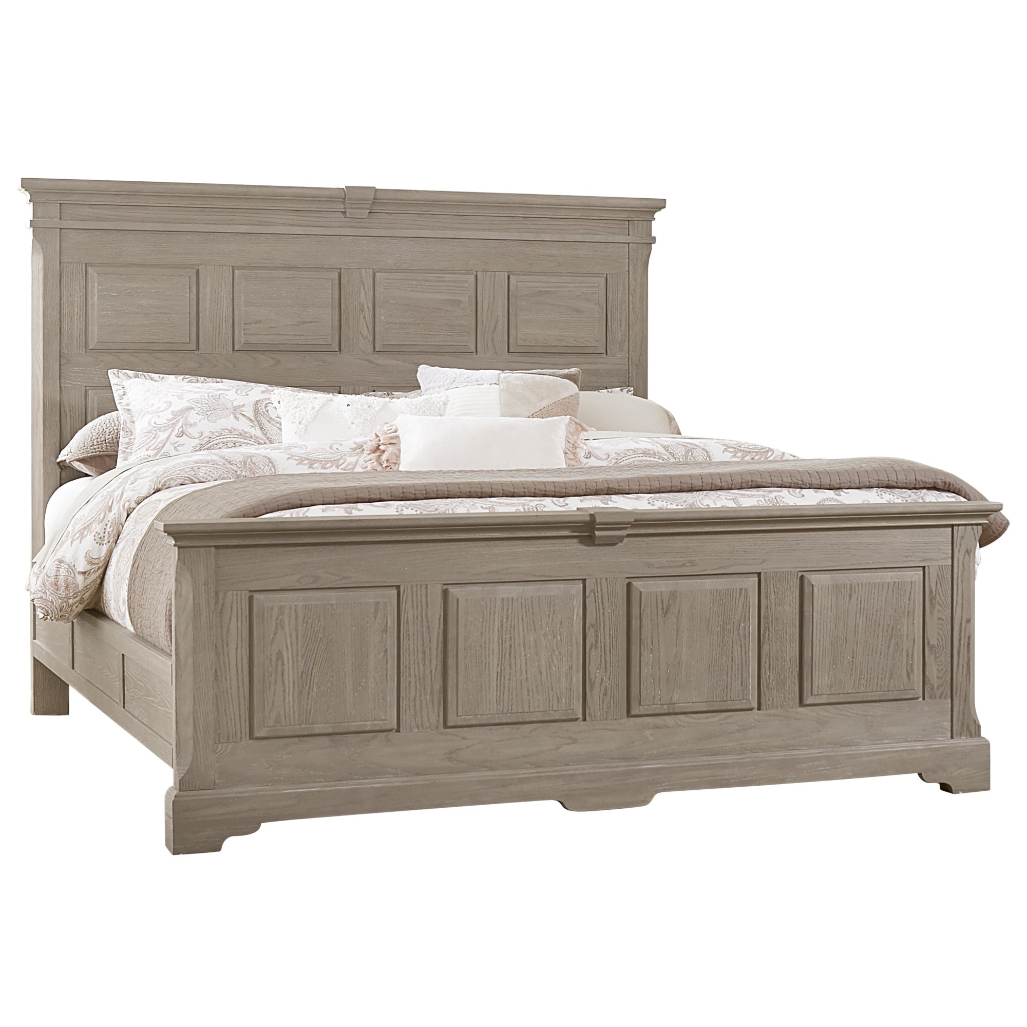 Artisan & Post Heritage 114-559-955-822 Traditional Queen Mansion Bed with  Decorative Side Rails, Belfort Furniture
