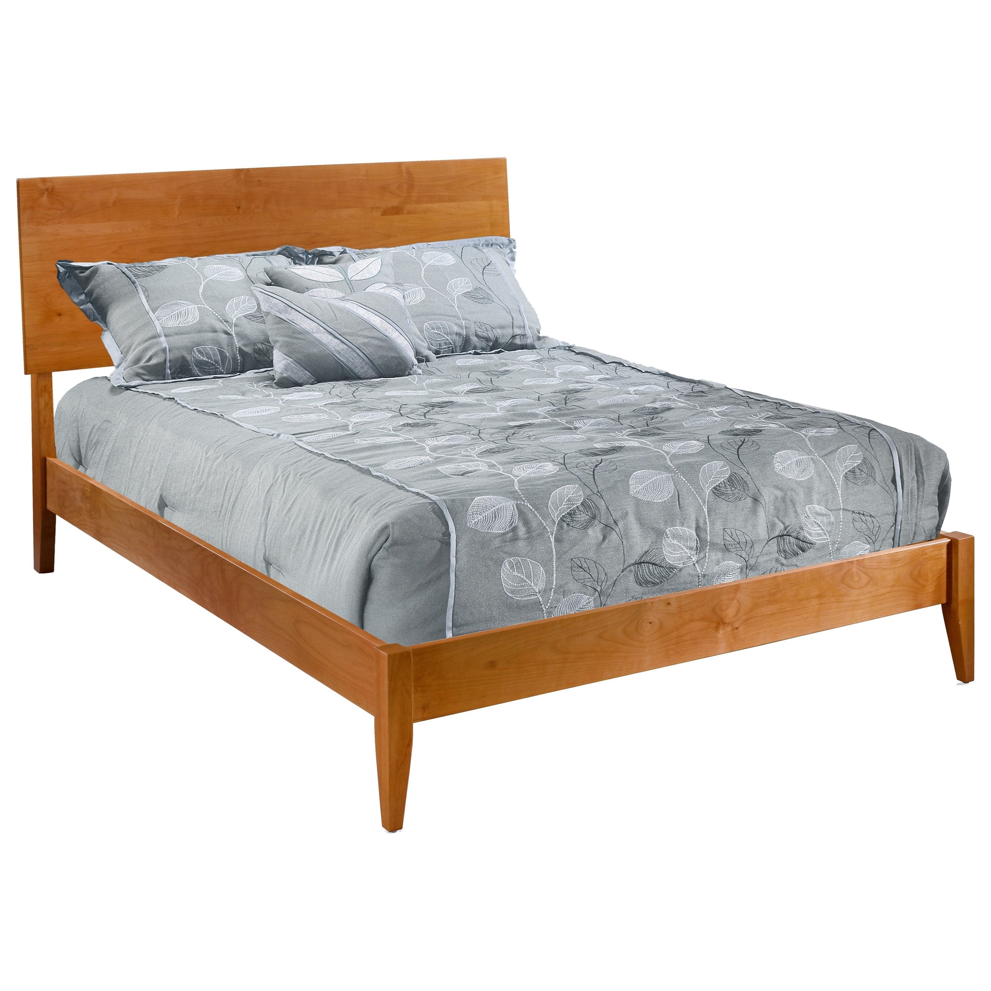 Solid panel on sale platform bed