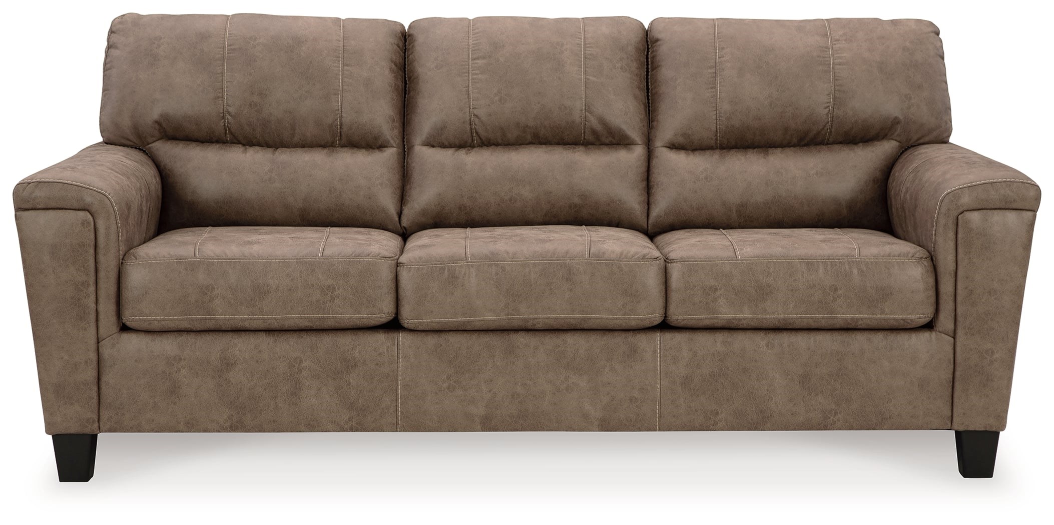 Benchcraft Navi 9400438 Faux Leather Sofa | Virginia Furniture Market ...