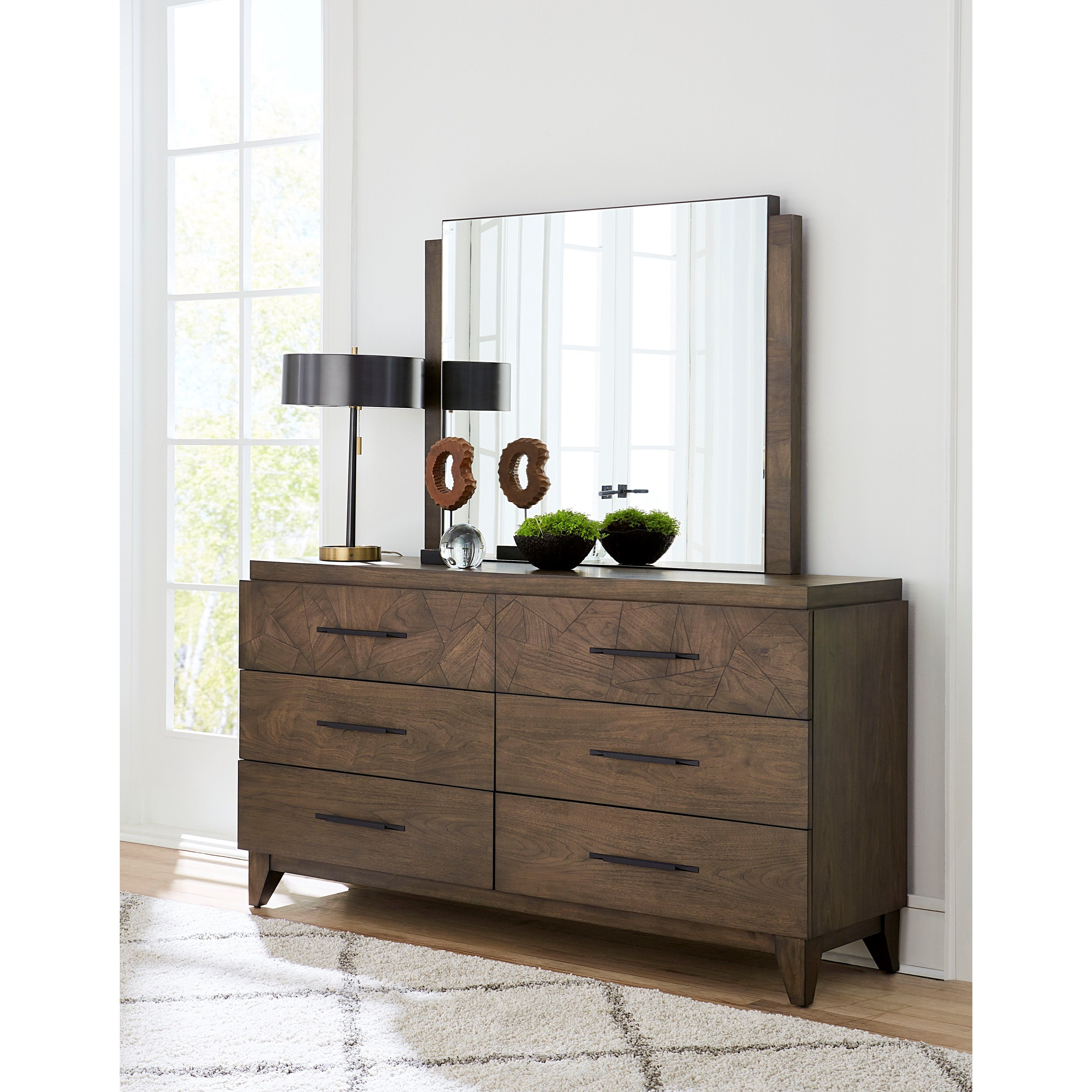 Modern dresser deals and nightstand