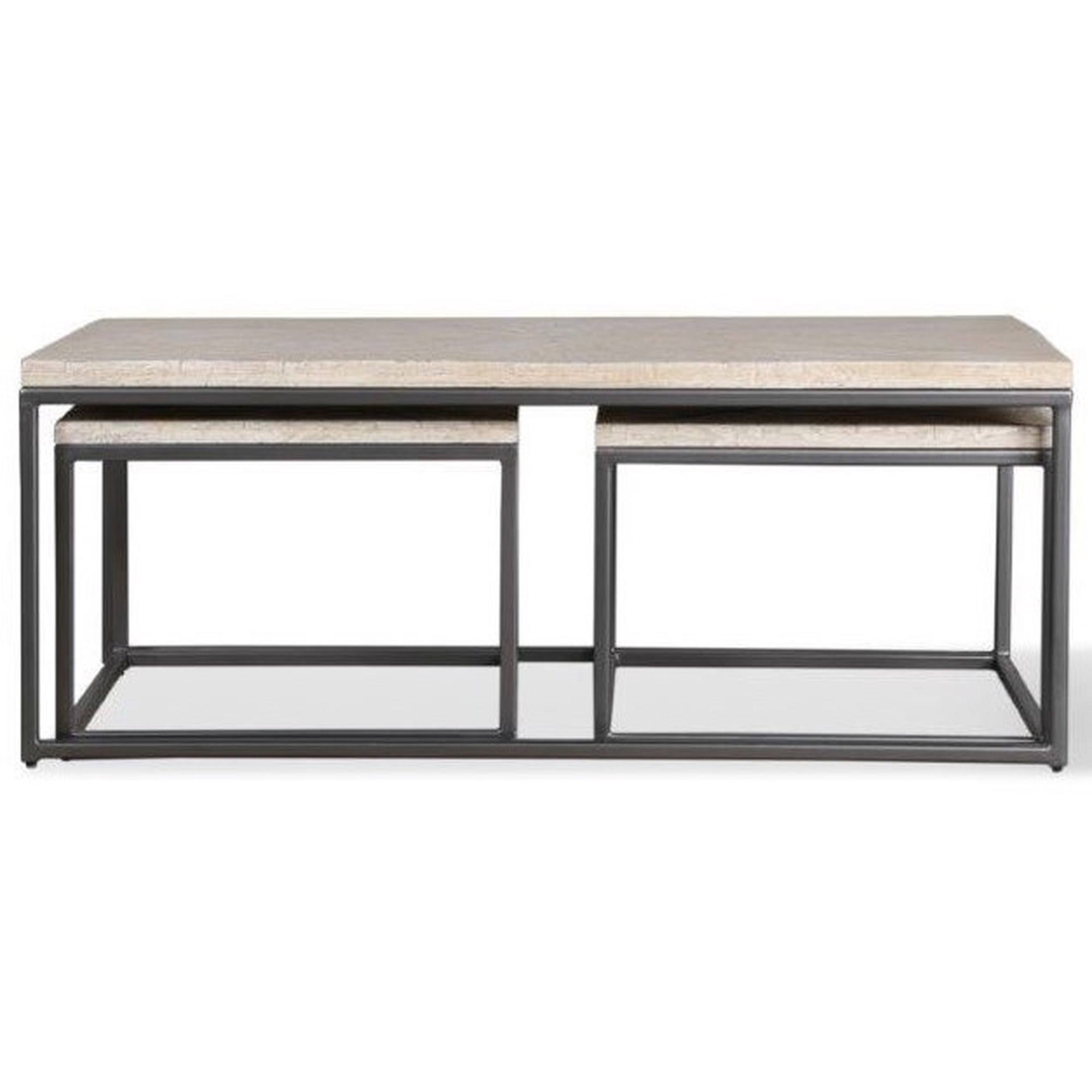 Minimal Puzzle Cocktail Table (Pair) – MADRE
