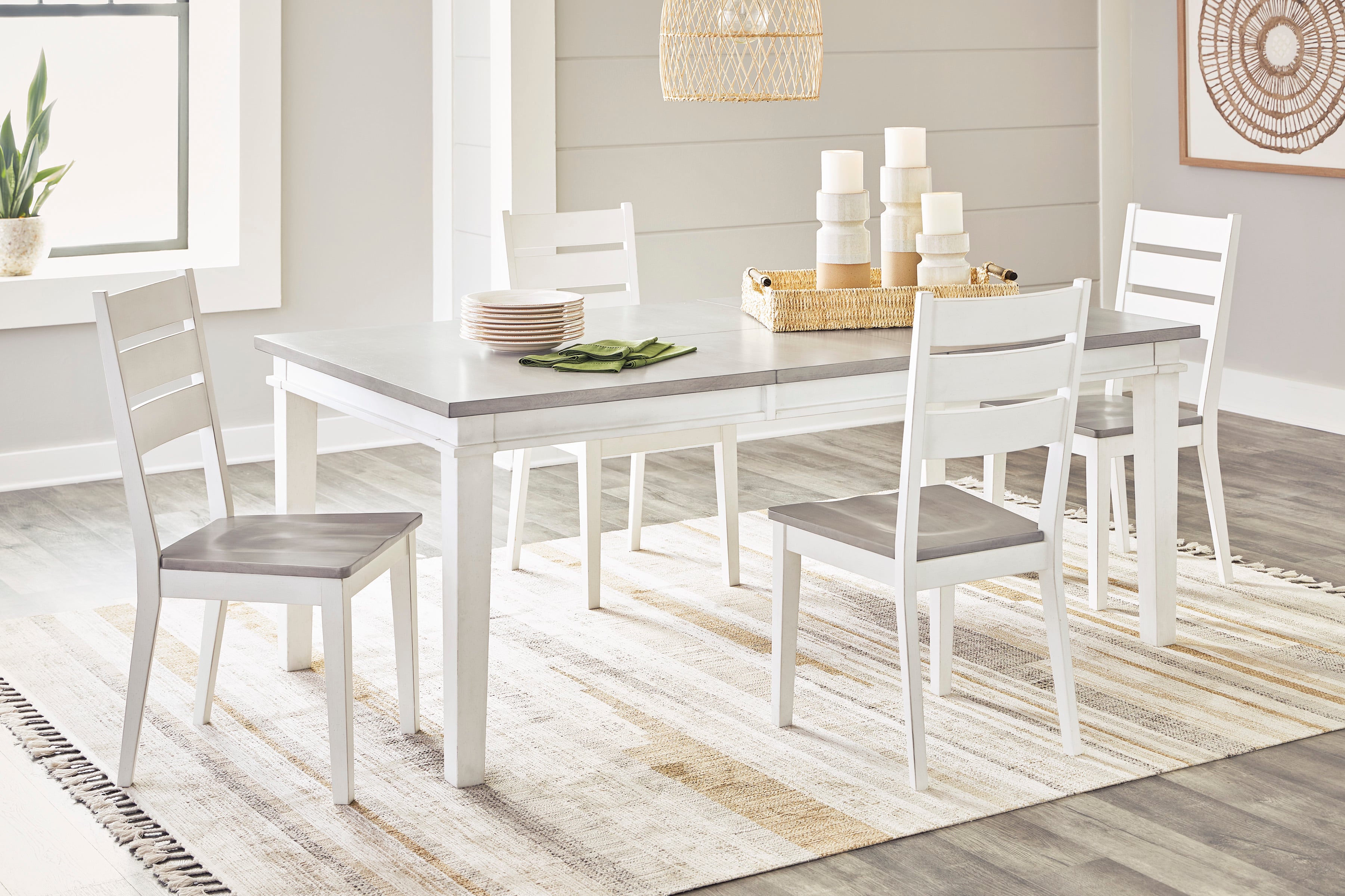 Nine piece dining online set