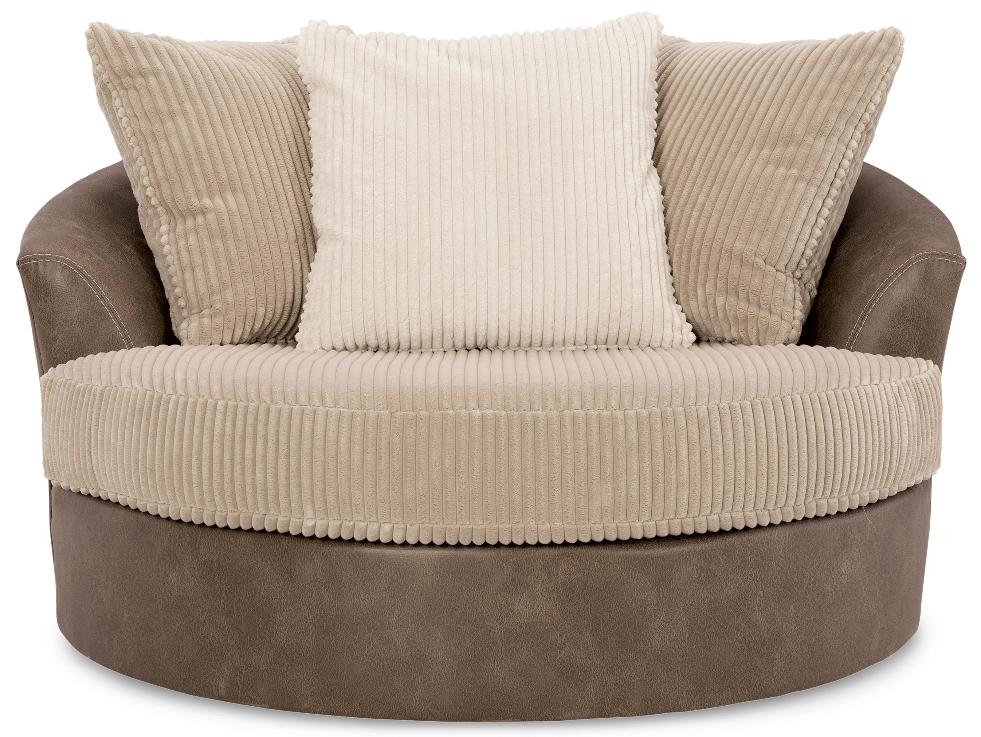 Corduroy discount swivel chair