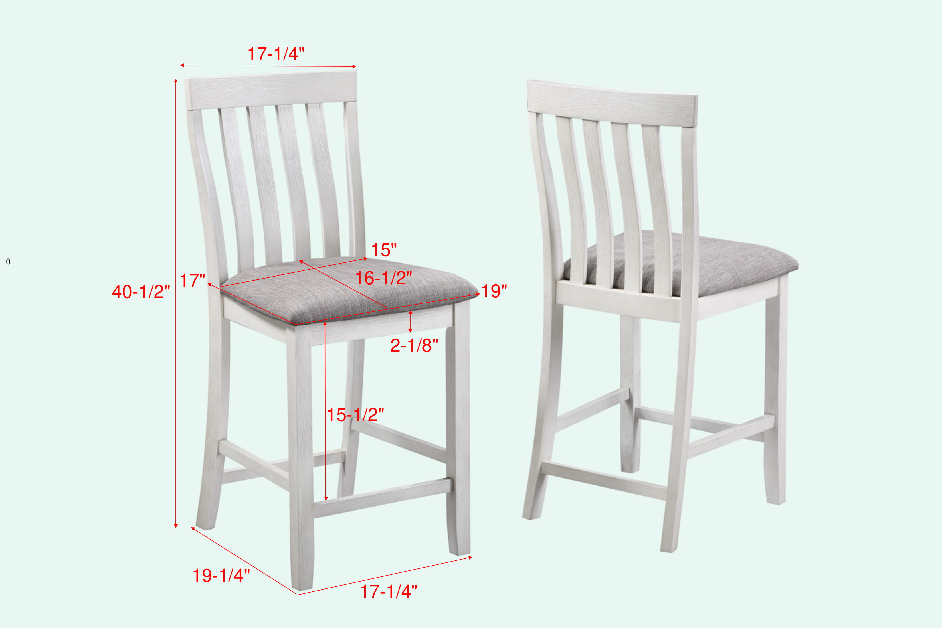 Counter discount height armchairs