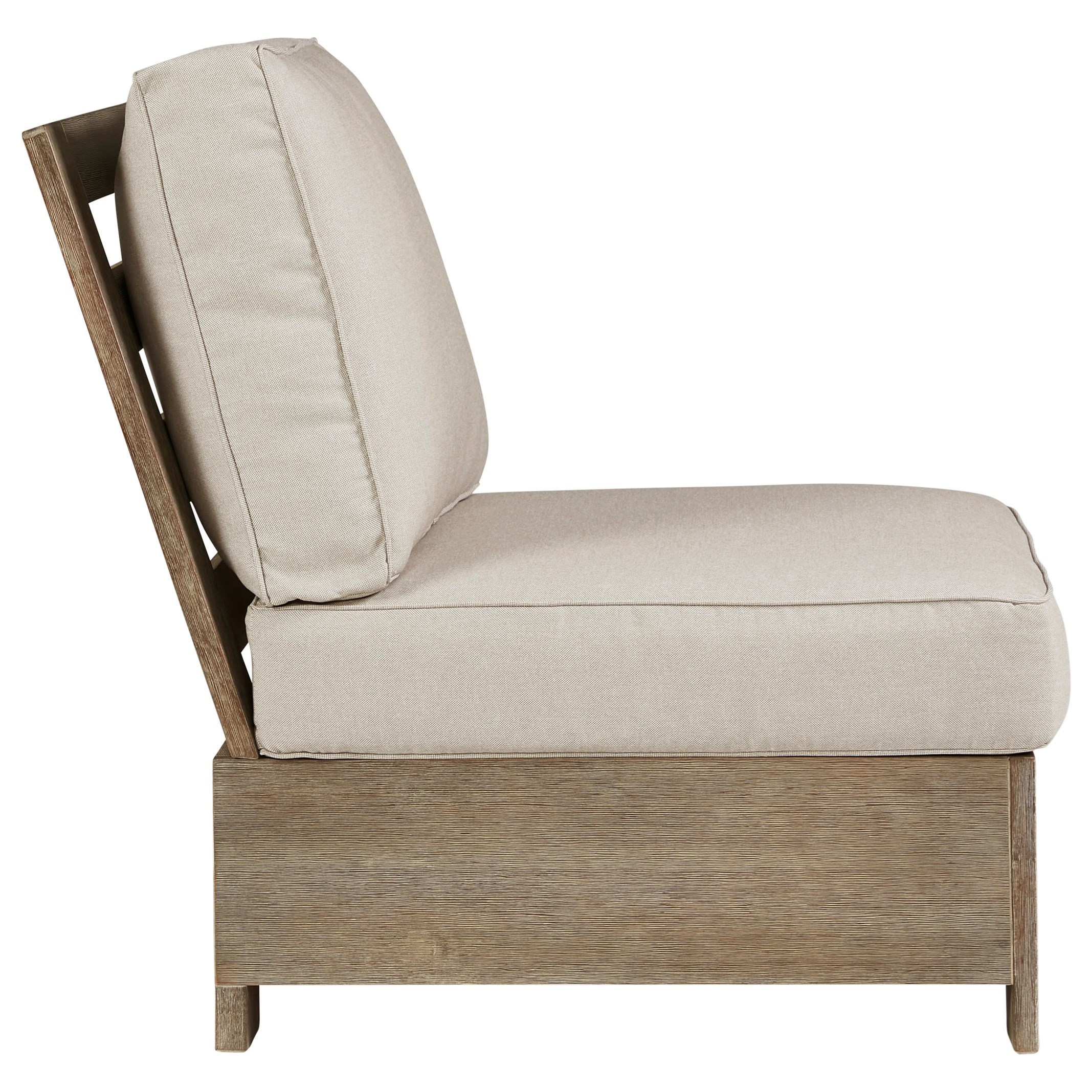 Ashley armless chair hot sale