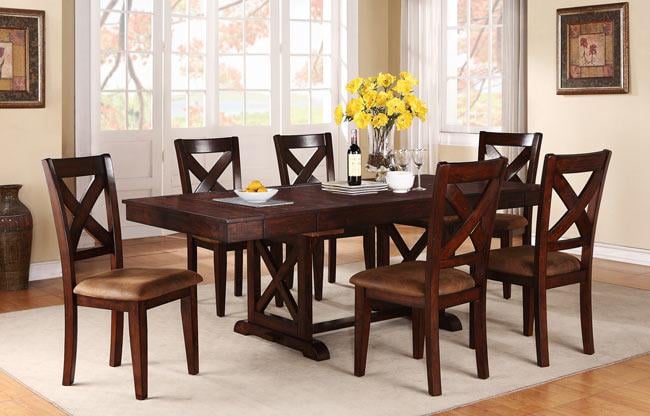 Transitional formal dining online room sets