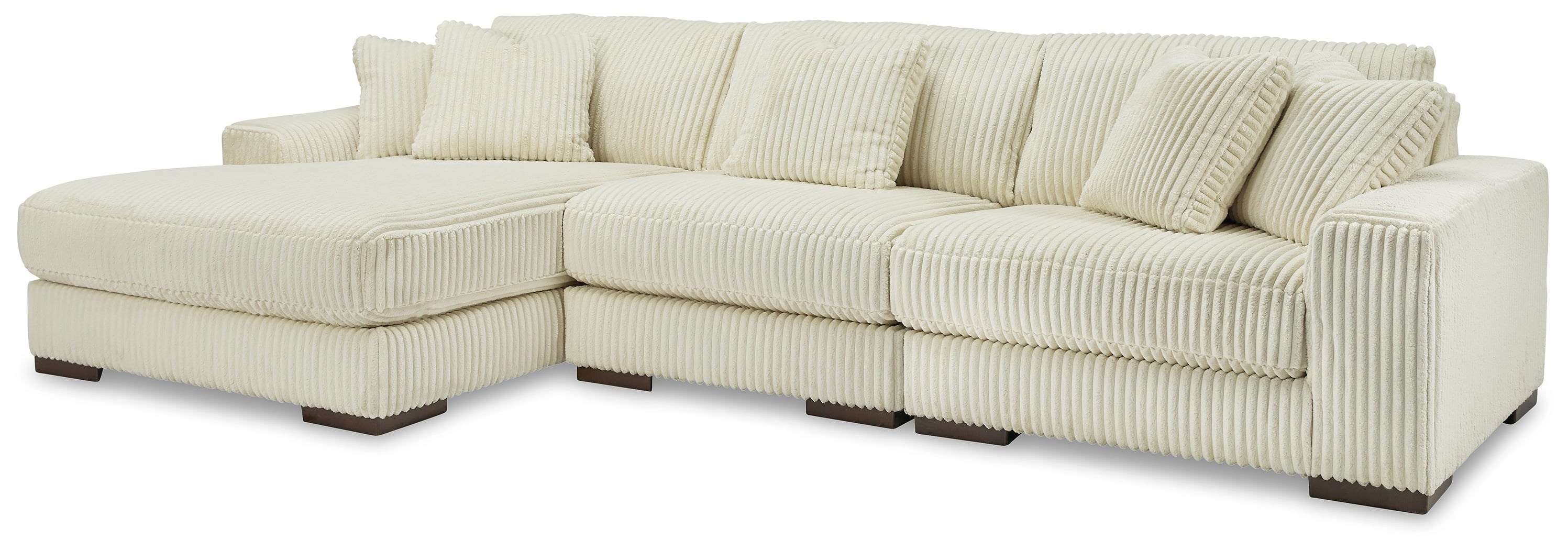 Ashley Signature Design Lindyn 21104S13 3-Piece Sectional With Chaise ...