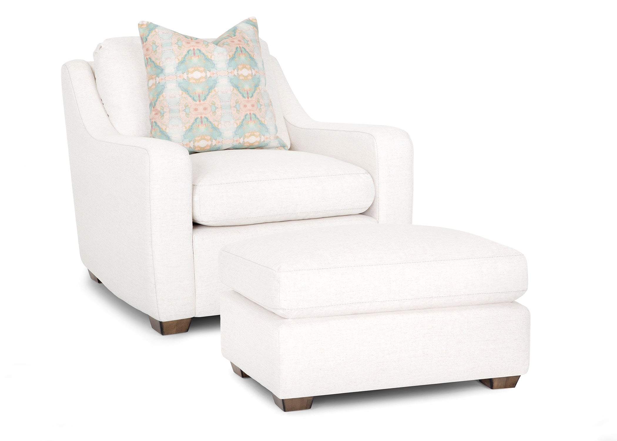 Contemporary chair deals and ottoman