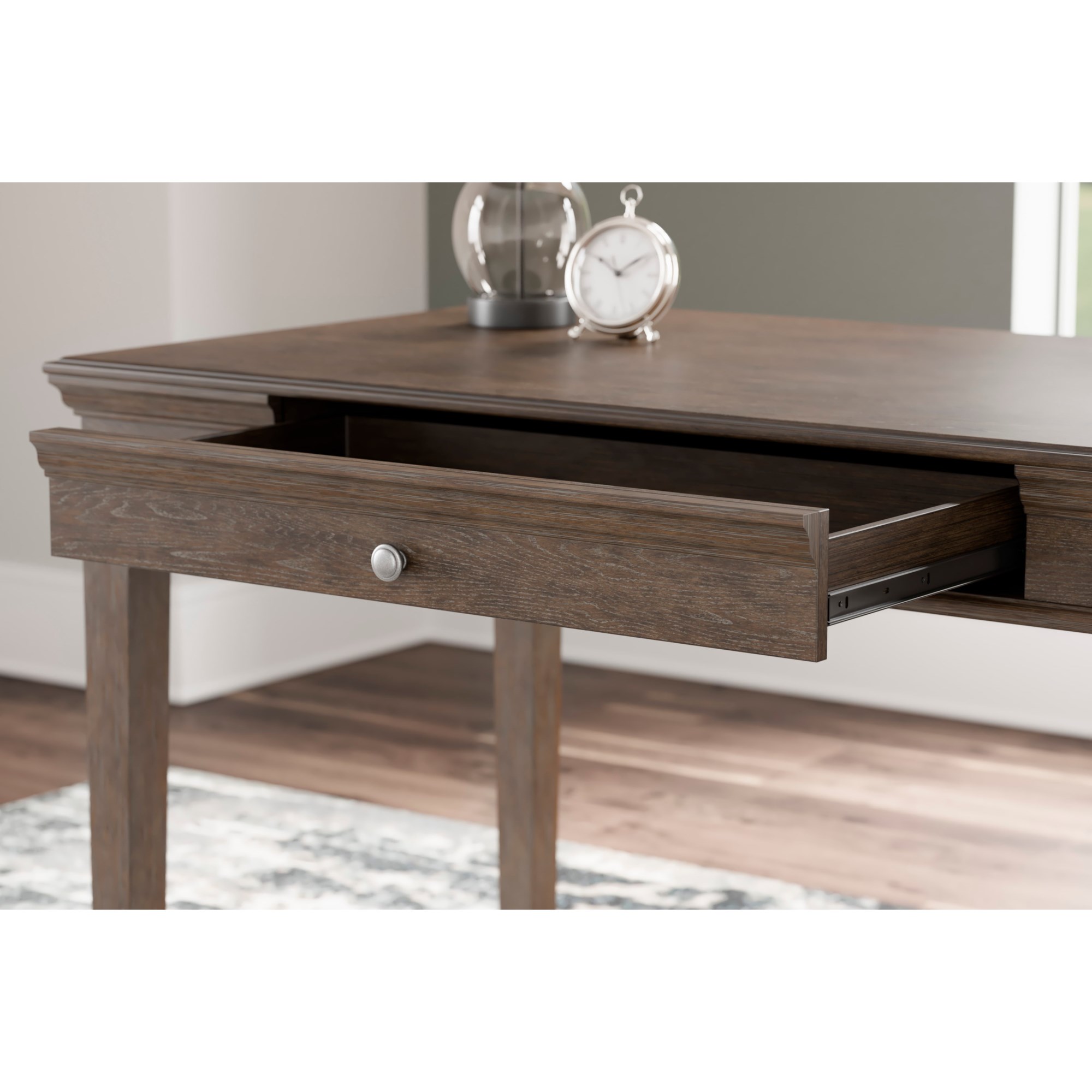 Signature Design by Ashley Kanwyn Home Office Storage Leg Desk with Cord  Management and USB Charging, Furniture Superstore - Rochester, MN