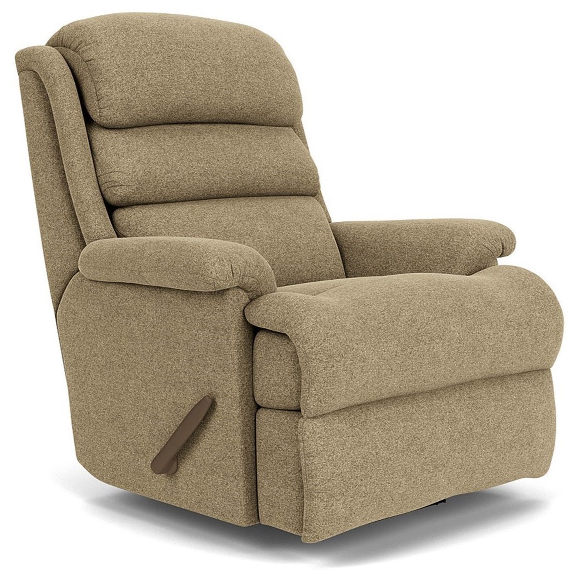 Flexsteel Yukon 2209-500 309-80 Casual Recliner with Channel-Tufted Back  Cushion, Furniture Superstore - Rochester, MN