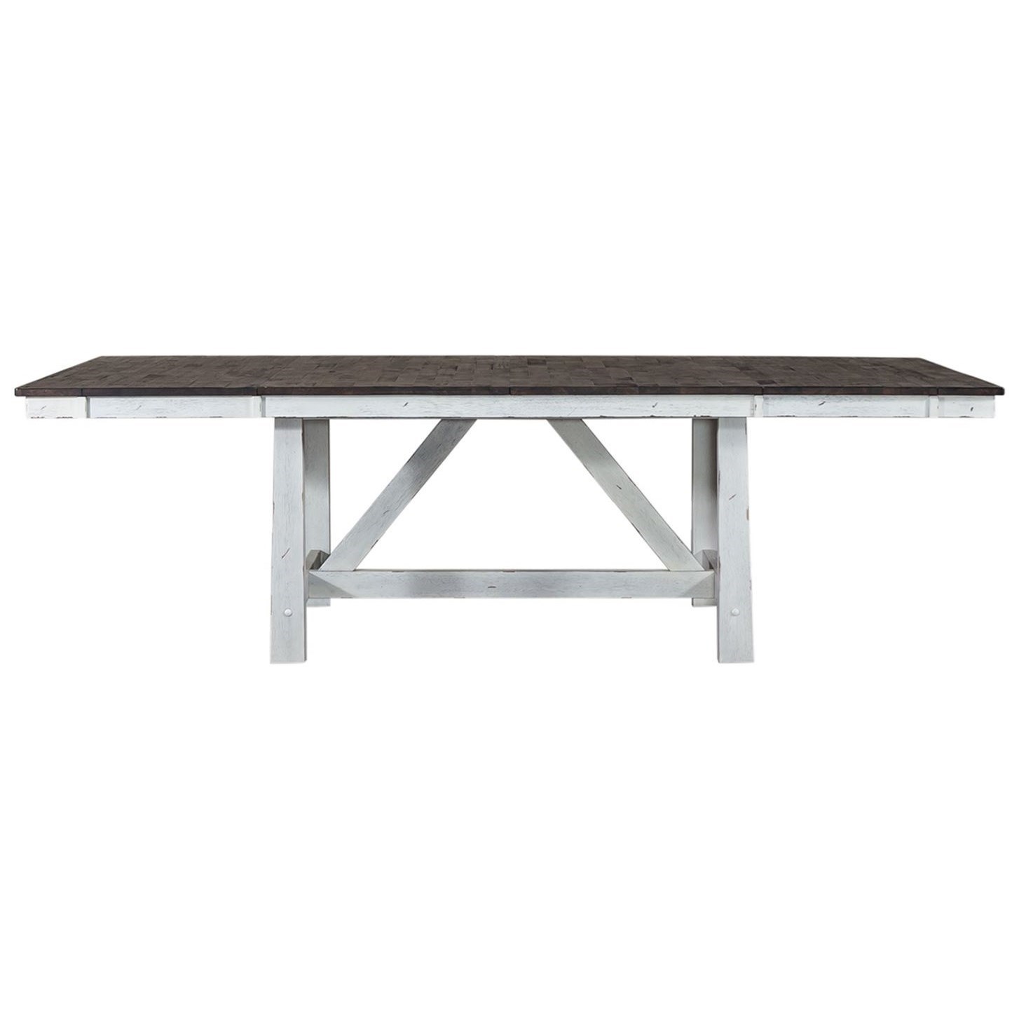 Liberty farmhouse trestle discount table