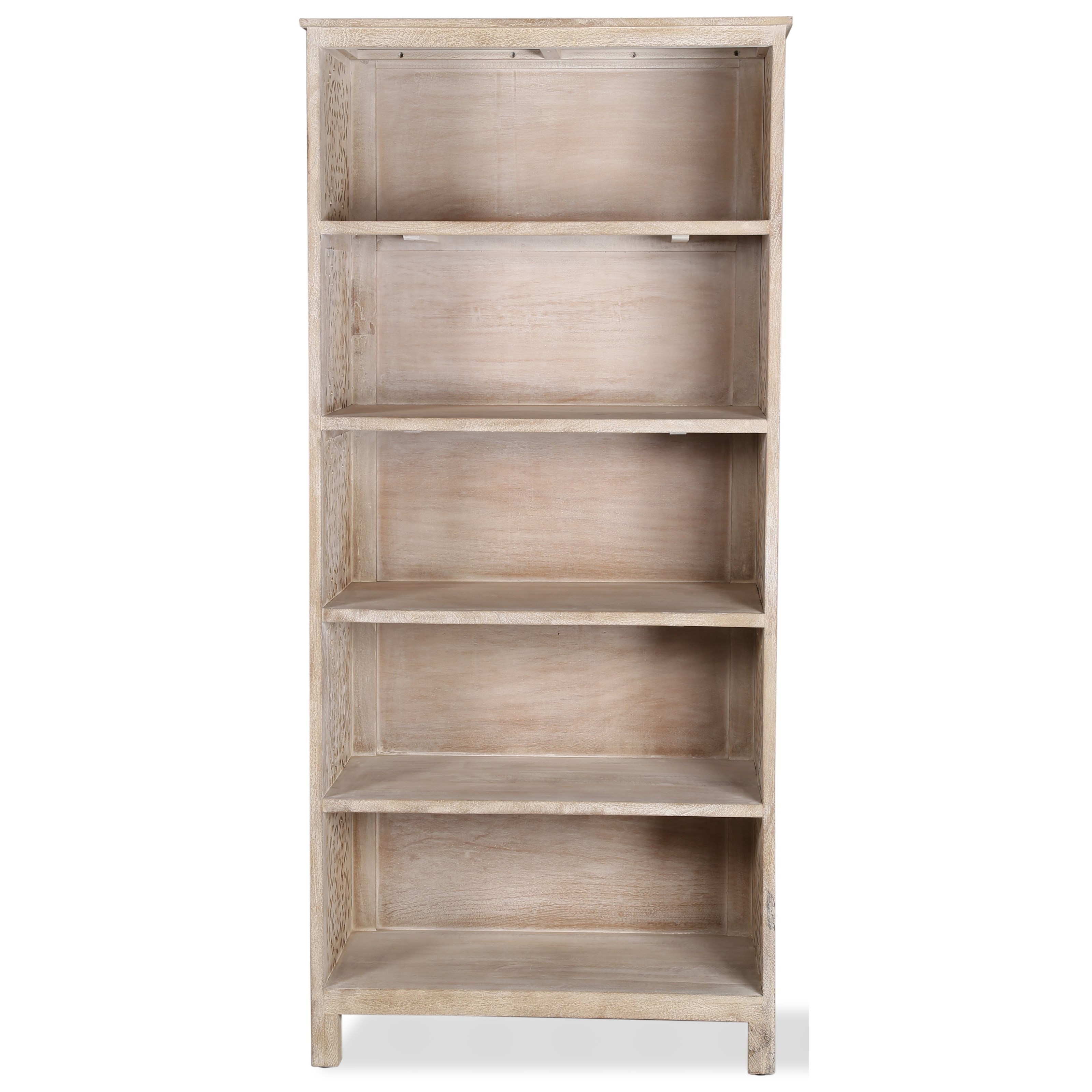 4 shelf bookcase on sale solid wood