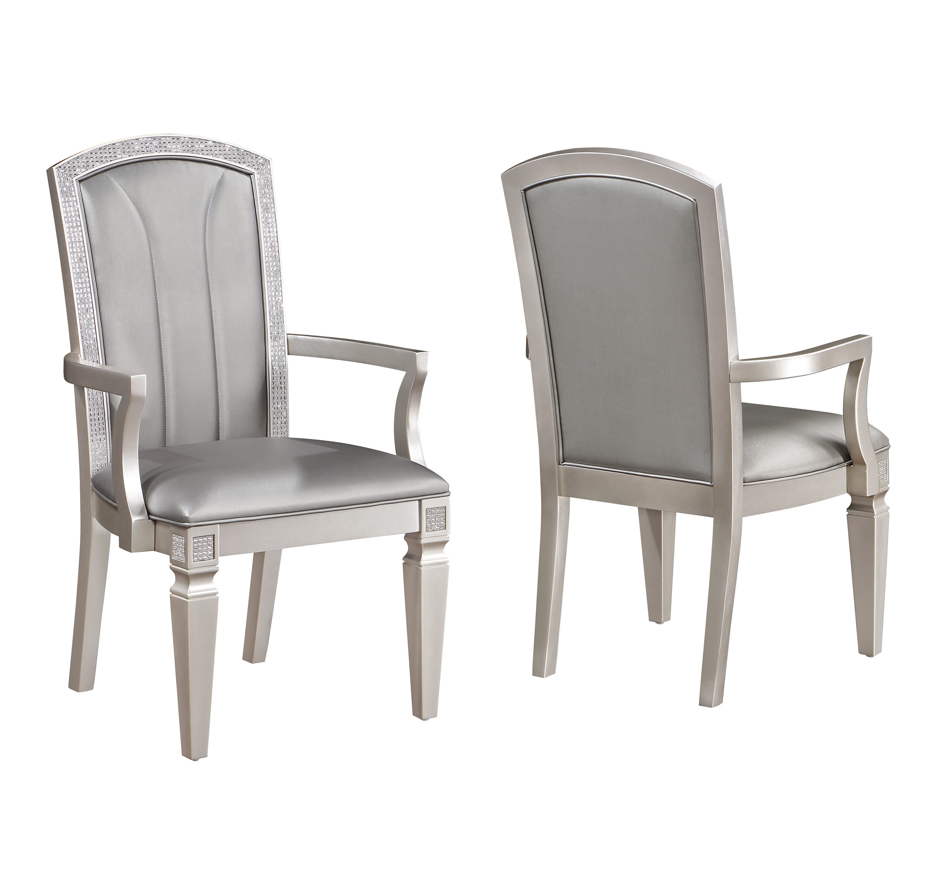 Glam dining chairs hot sale