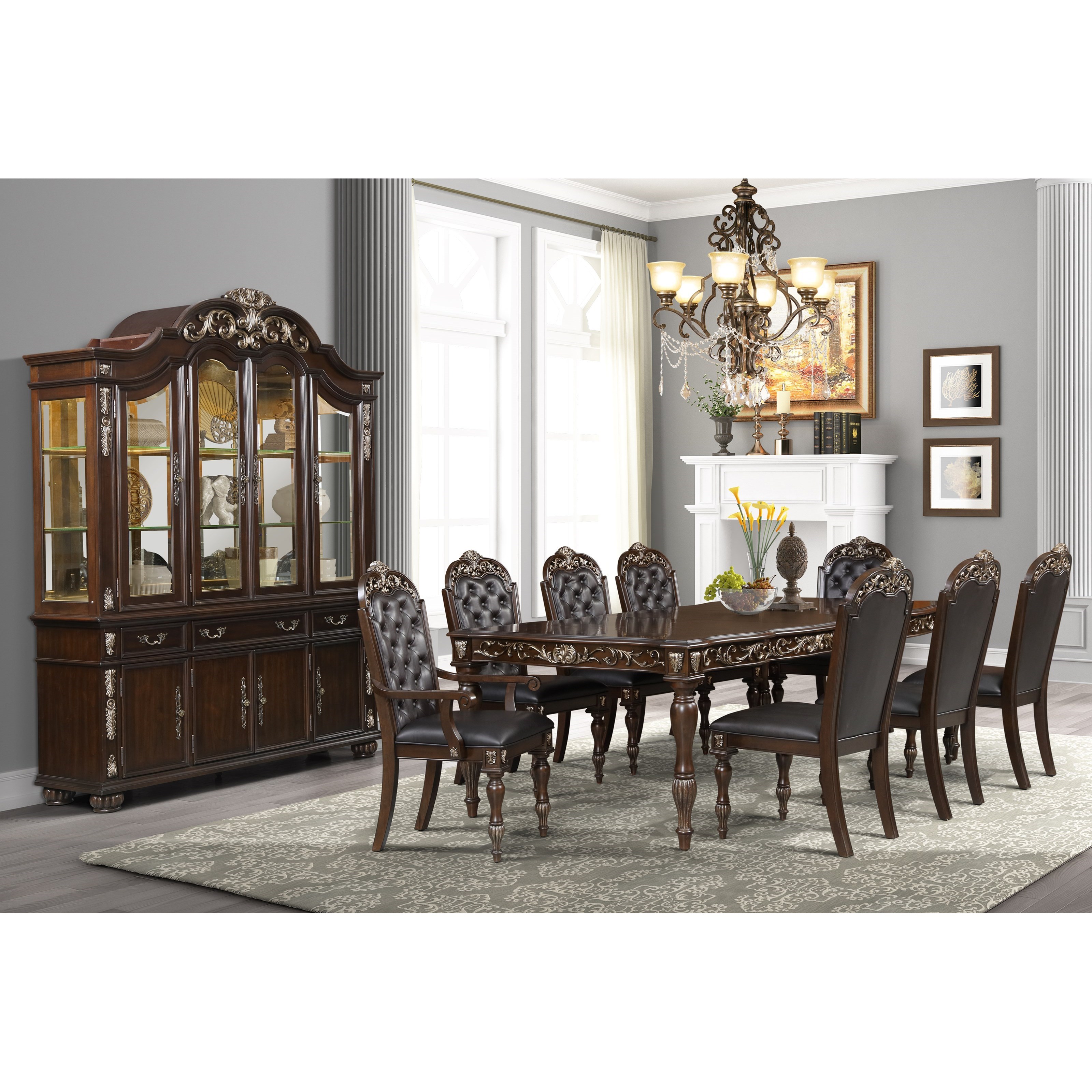 Traditional dining chairs hot sale