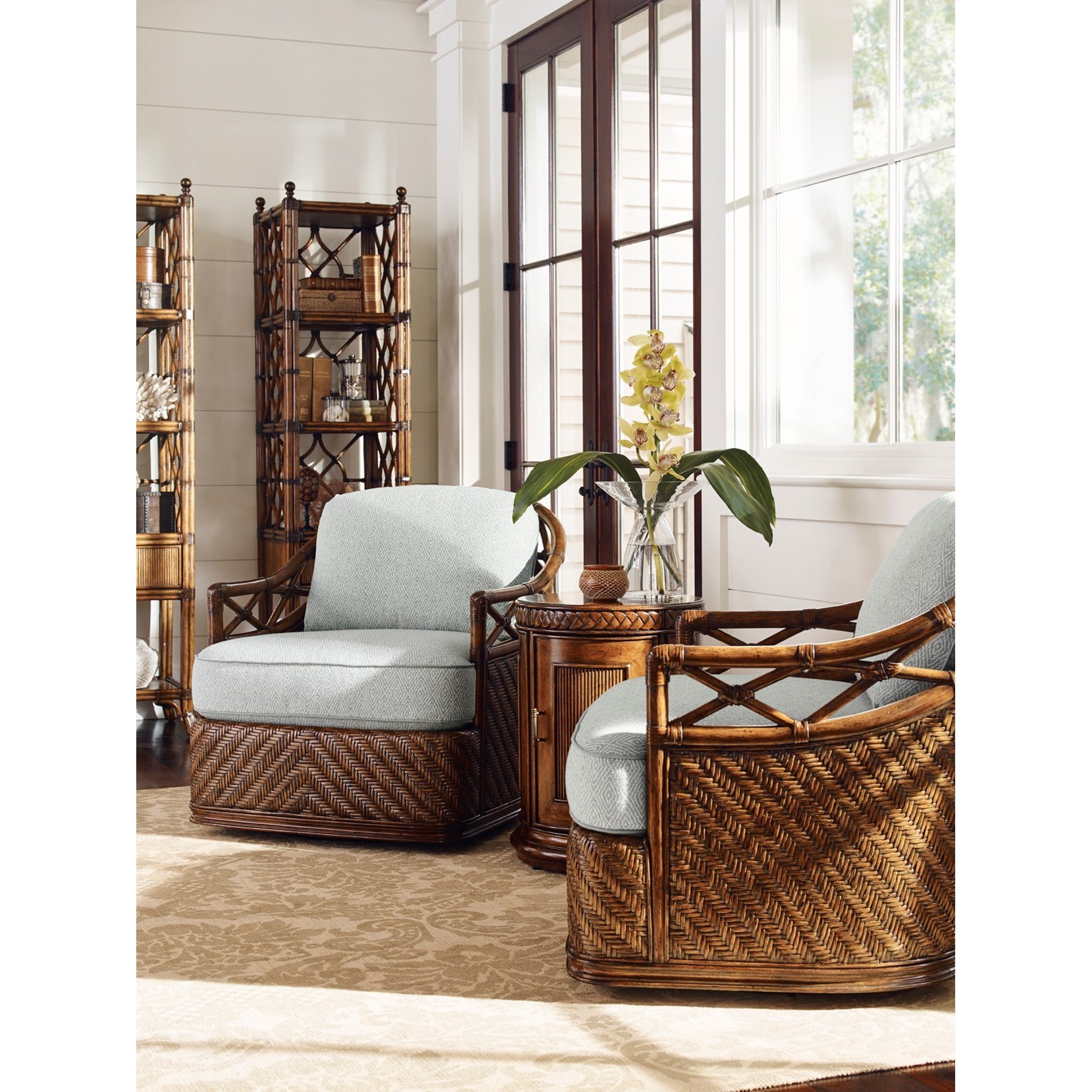 Tommy Bahama Home Bali Hai 140450292 Diamond Cove Swivel