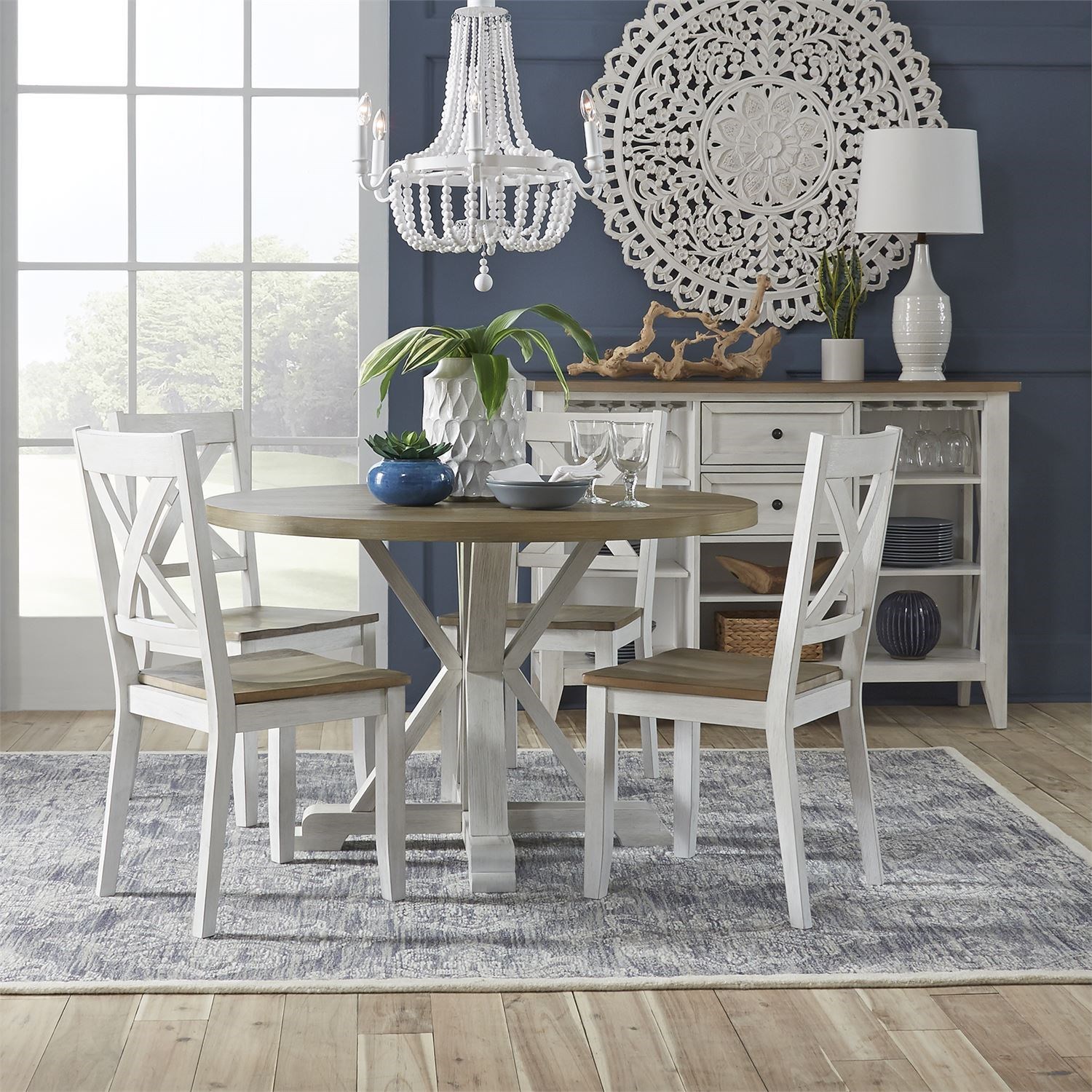 Single chair discount and table set