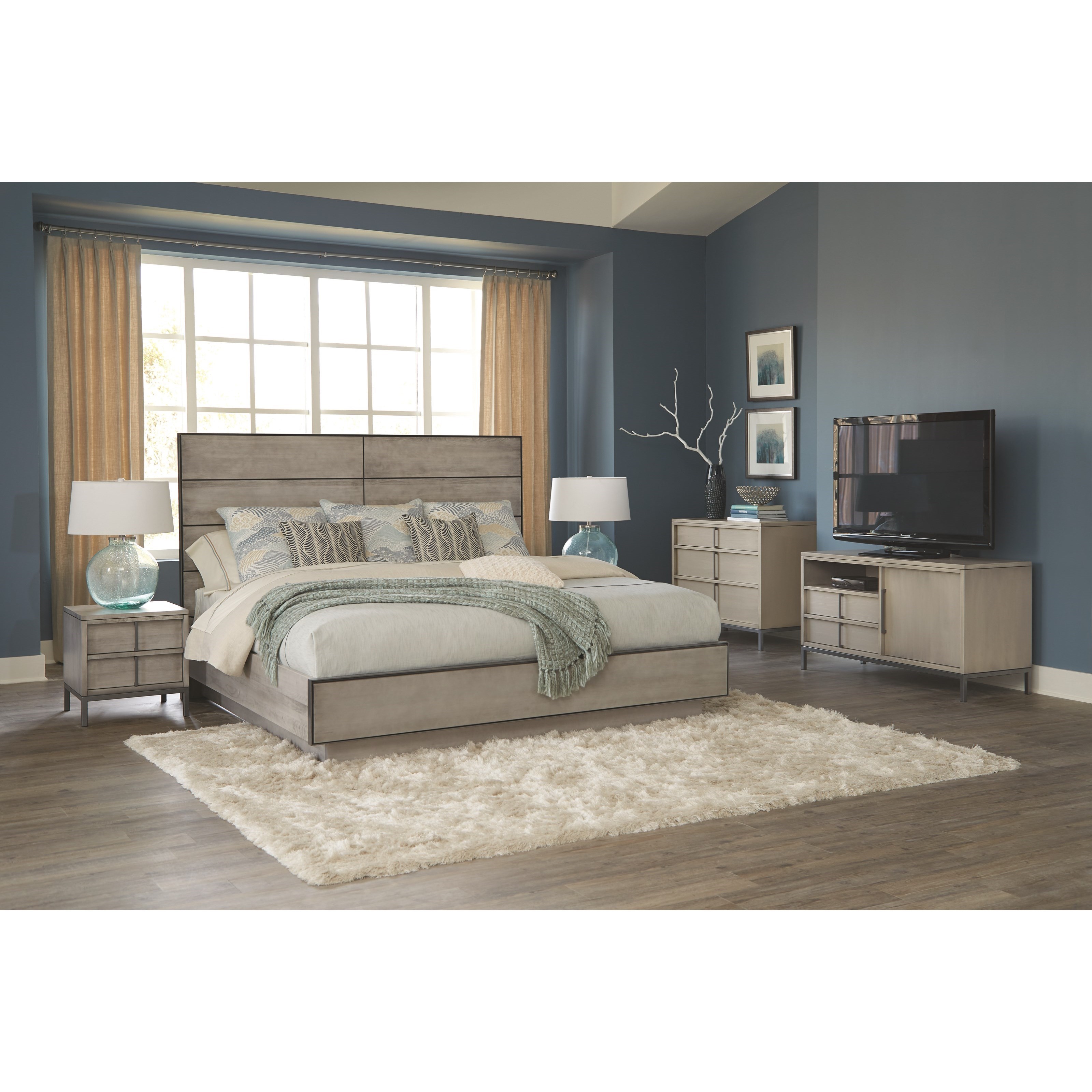 Jordan's furniture platform deals bed