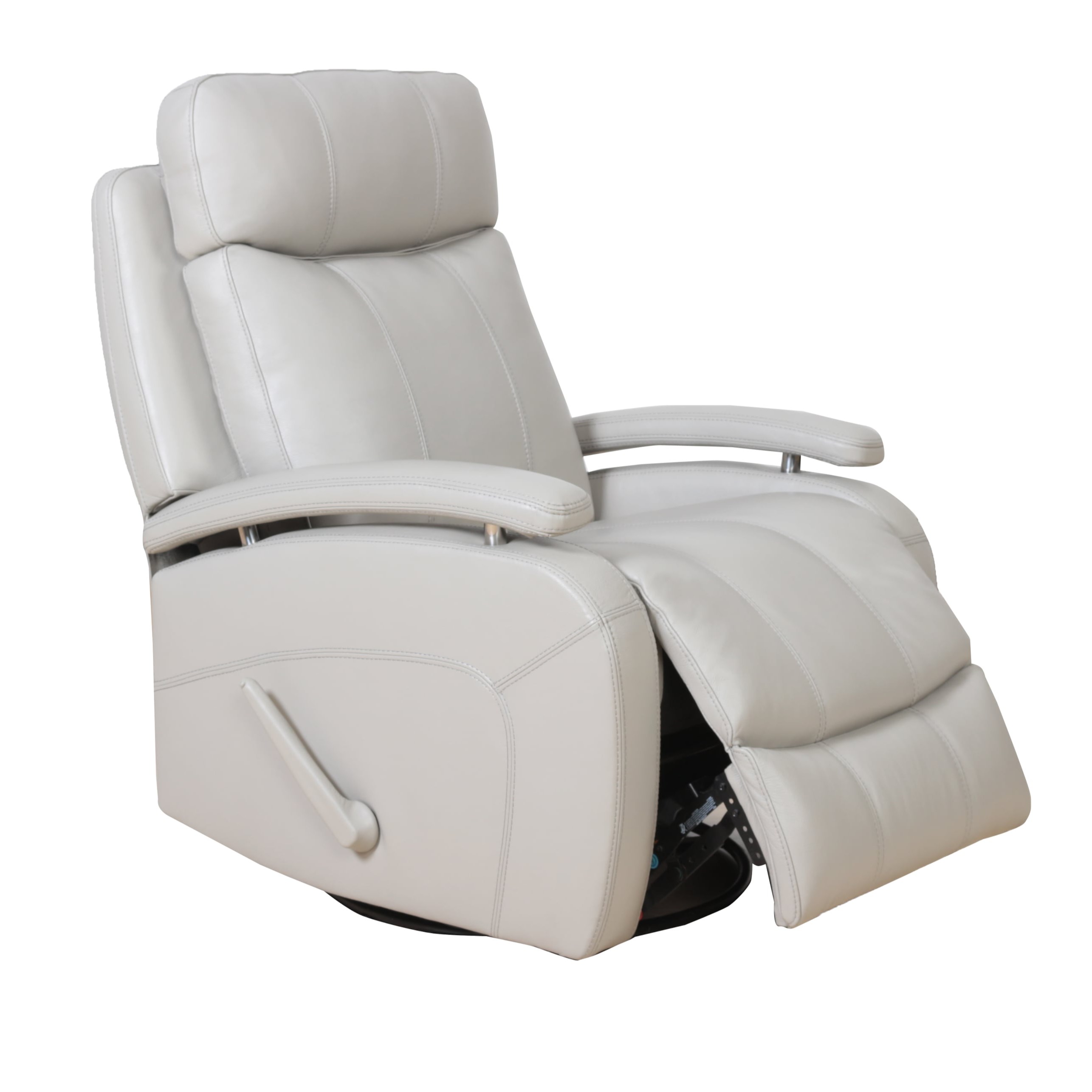 Barcalounger Duffy 451727499 Transitional Swivel Glider Manual Recliner Baer s Furniture Recliner Three Way