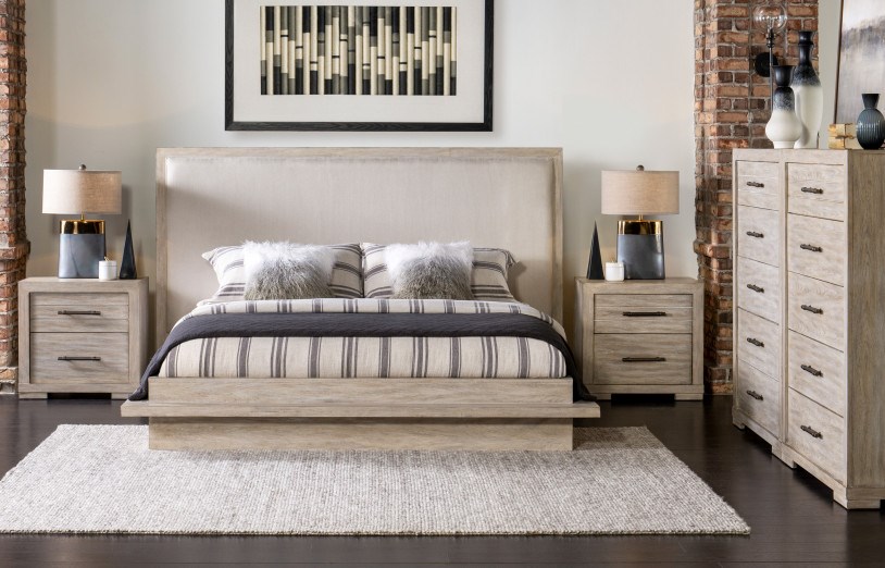 Contemporary california king on sale bedroom sets