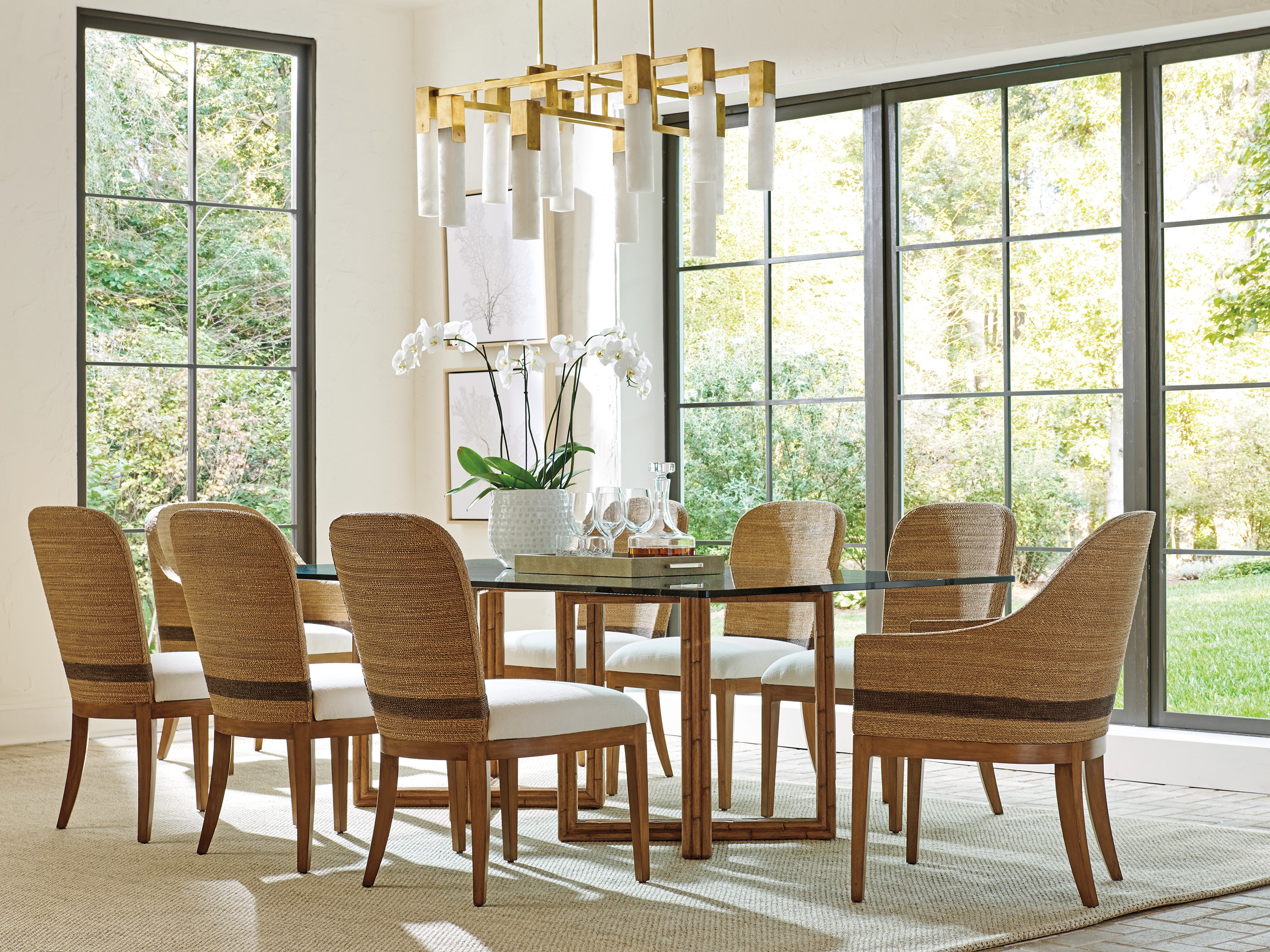 Tommy bahama hot sale dining chairs