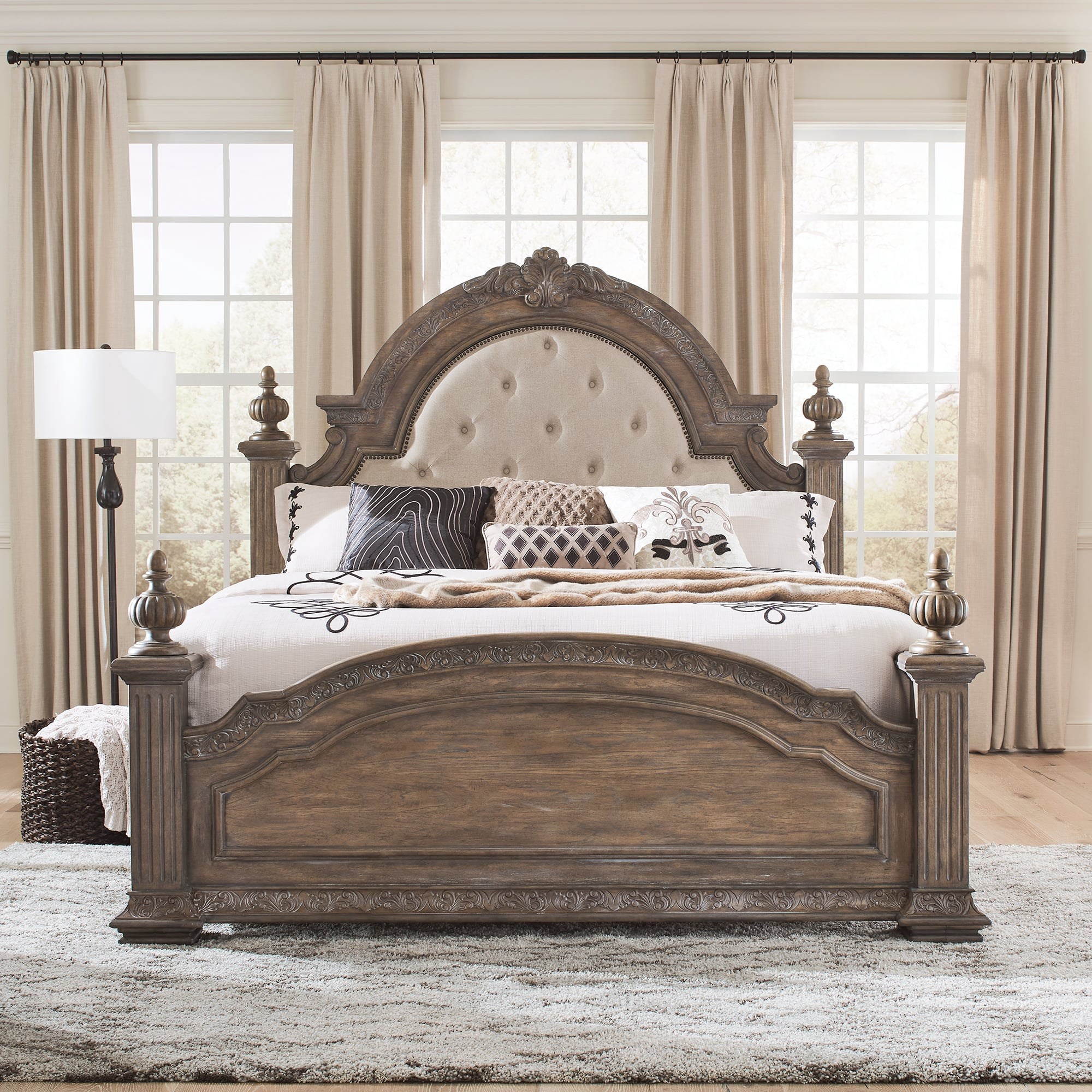 Royal furniture deals king size bed