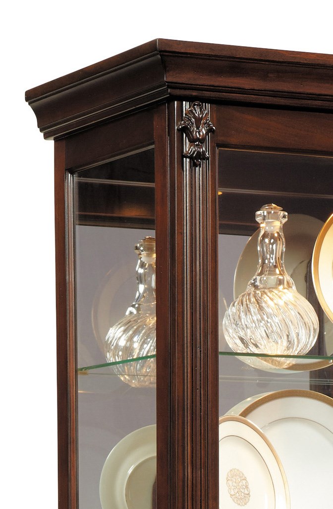 Pulaski Furniture Curios 21457 Traditional Curio With Lighting | Baer's ...