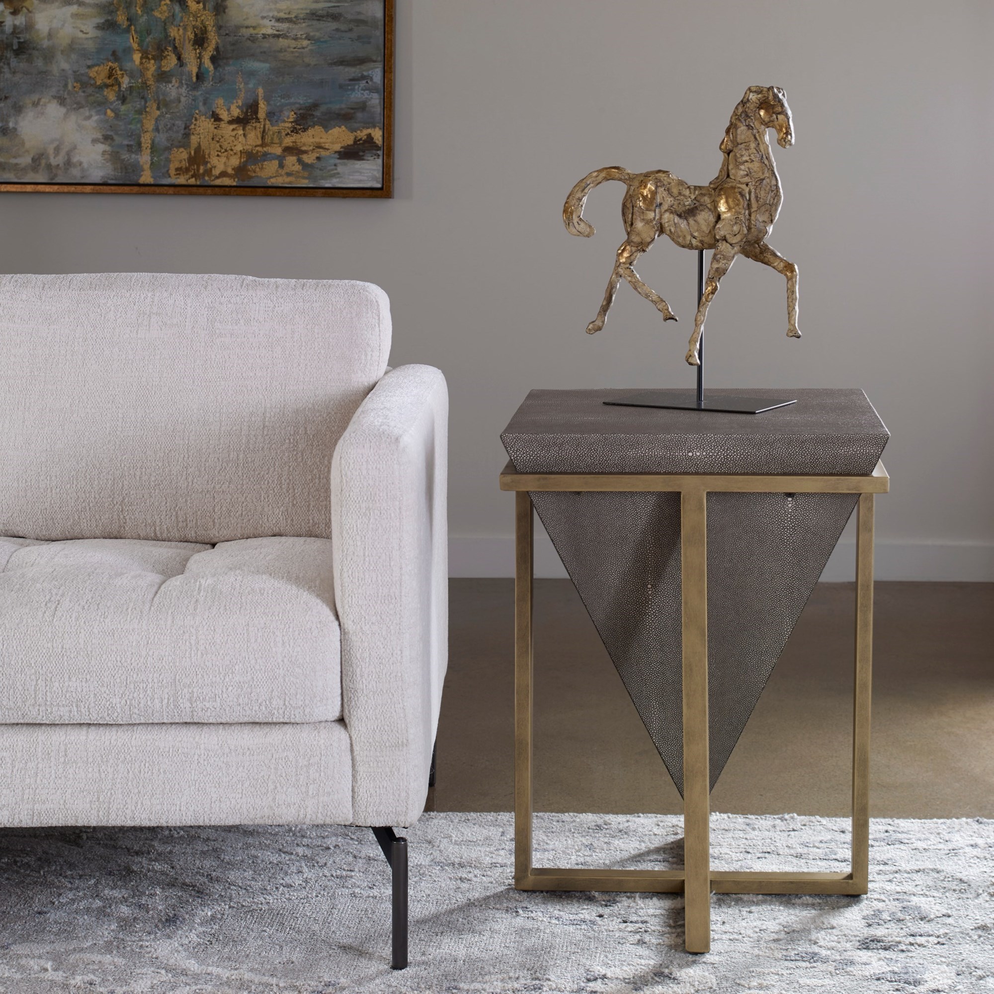 Accent Table, Table With Horses, Coffee Table Ottoman, Serving