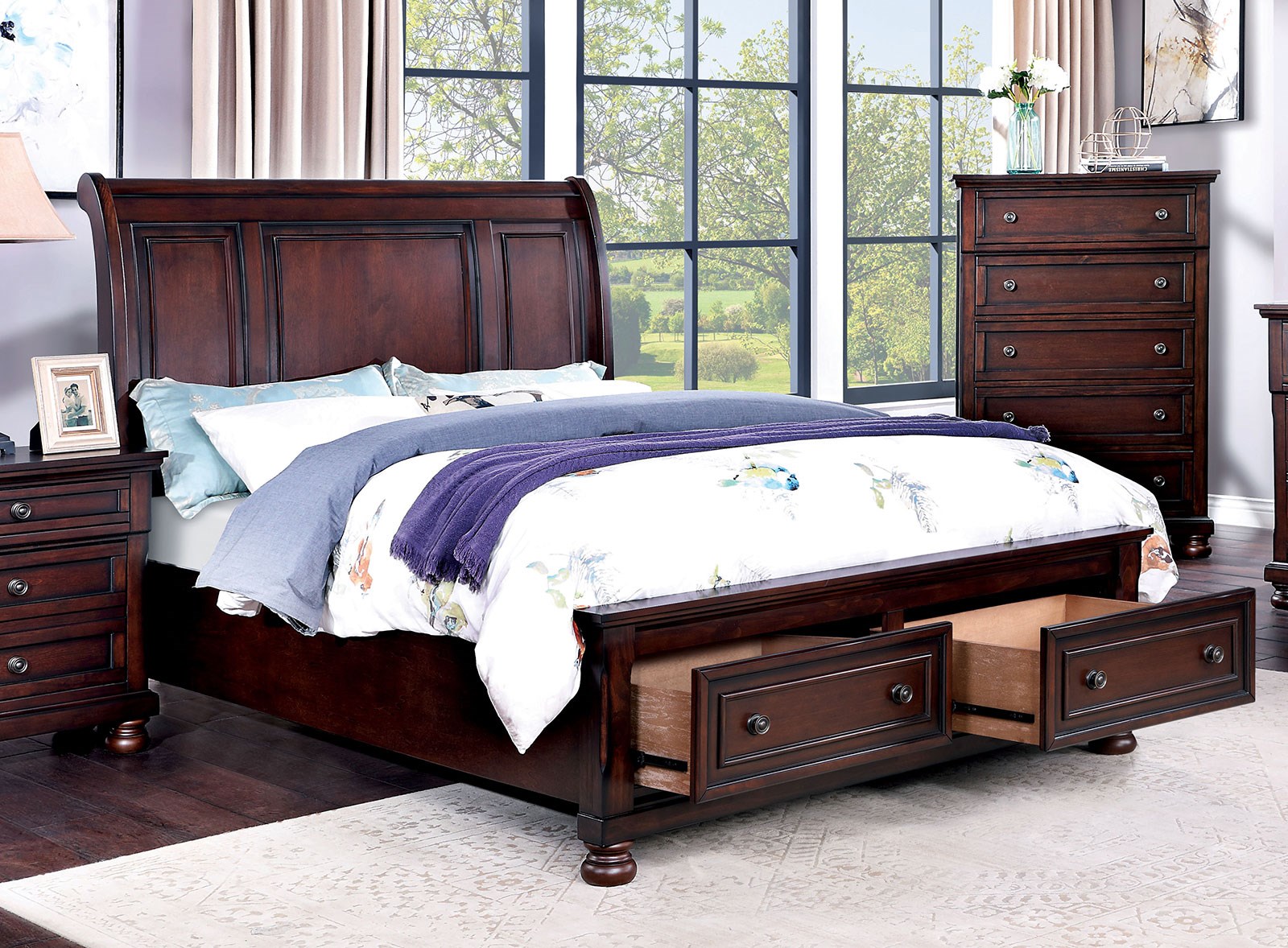 Value city on sale storage beds