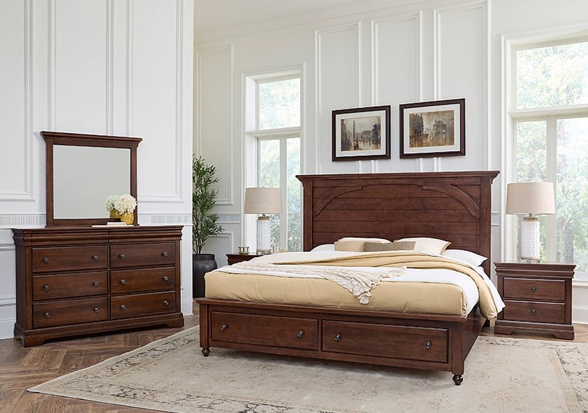 5 piece king sleigh 2024 bedroom set