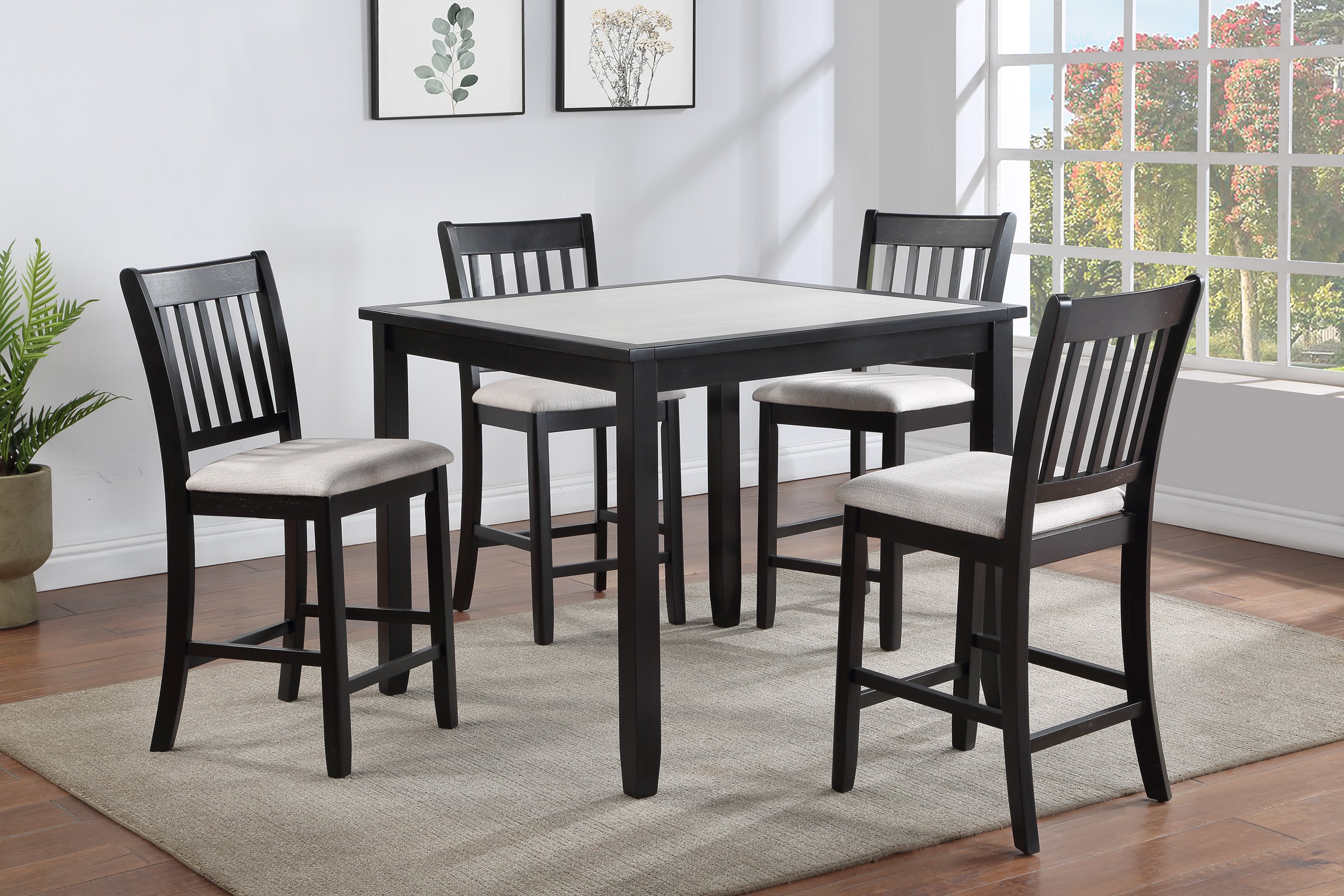 Pike and main counter deals height dining set