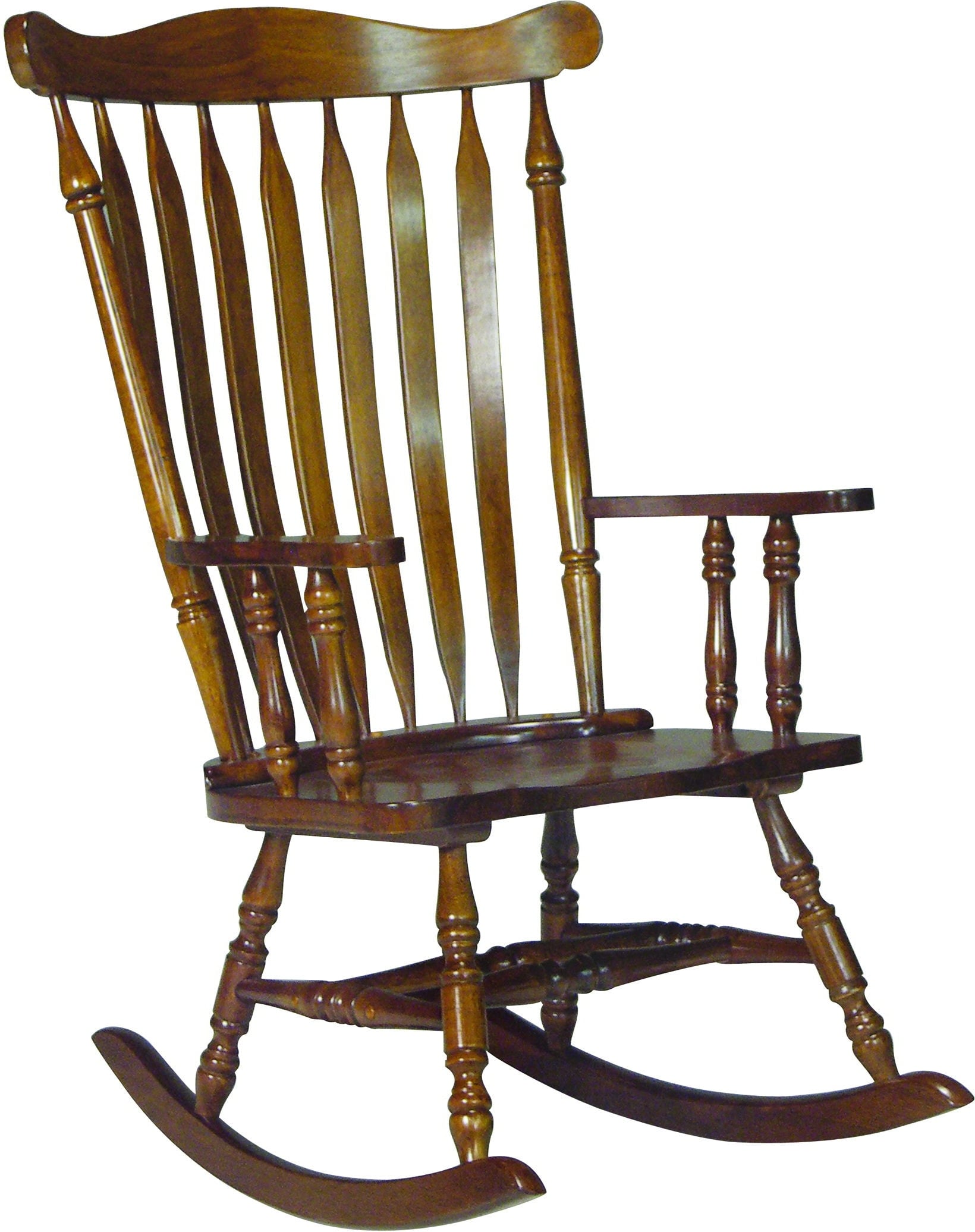 Traditional upholstered rocking discount chair