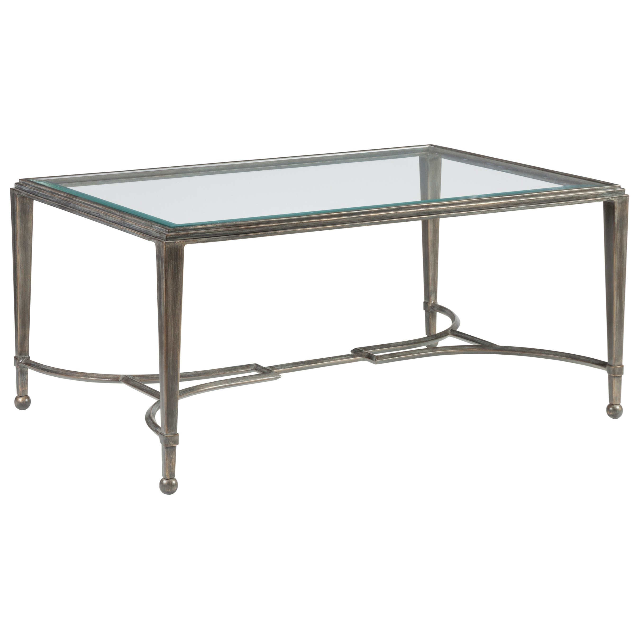 Small rectangular glass on sale coffee table