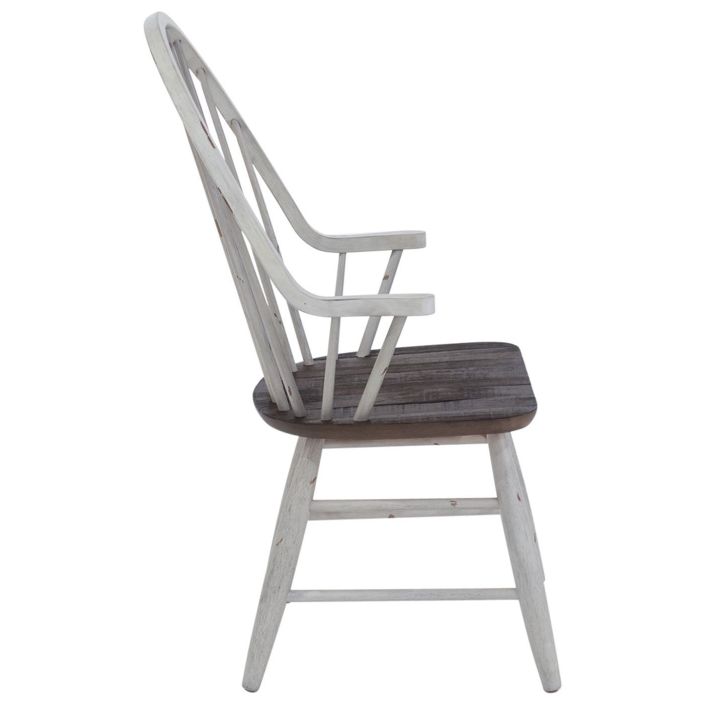 Carver chair with discount arms