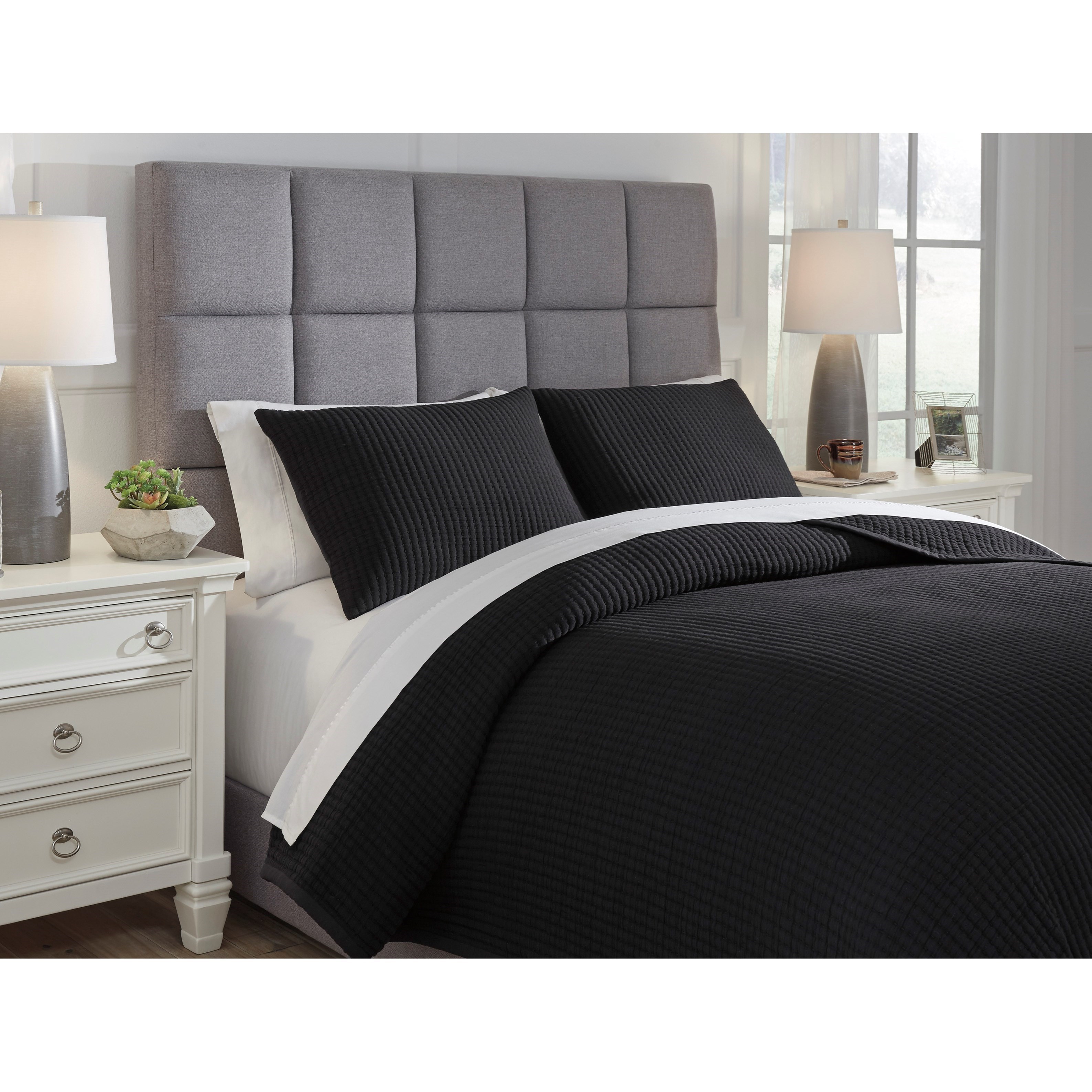 Black deals coverlet queen