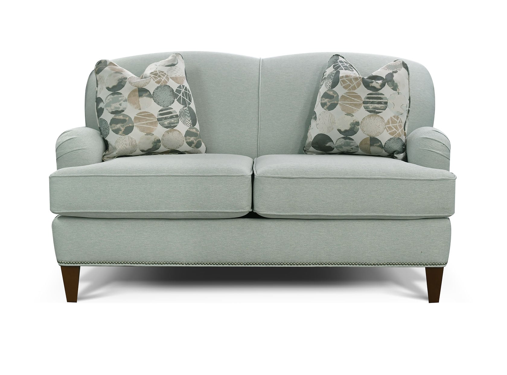 Loveseat with nailhead deals trim