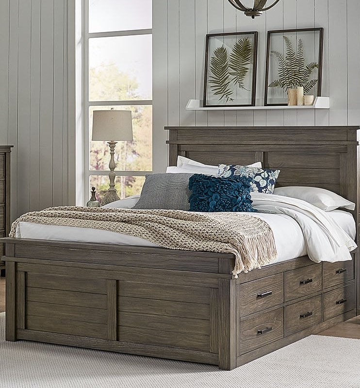 Captains bed on sale with headboard