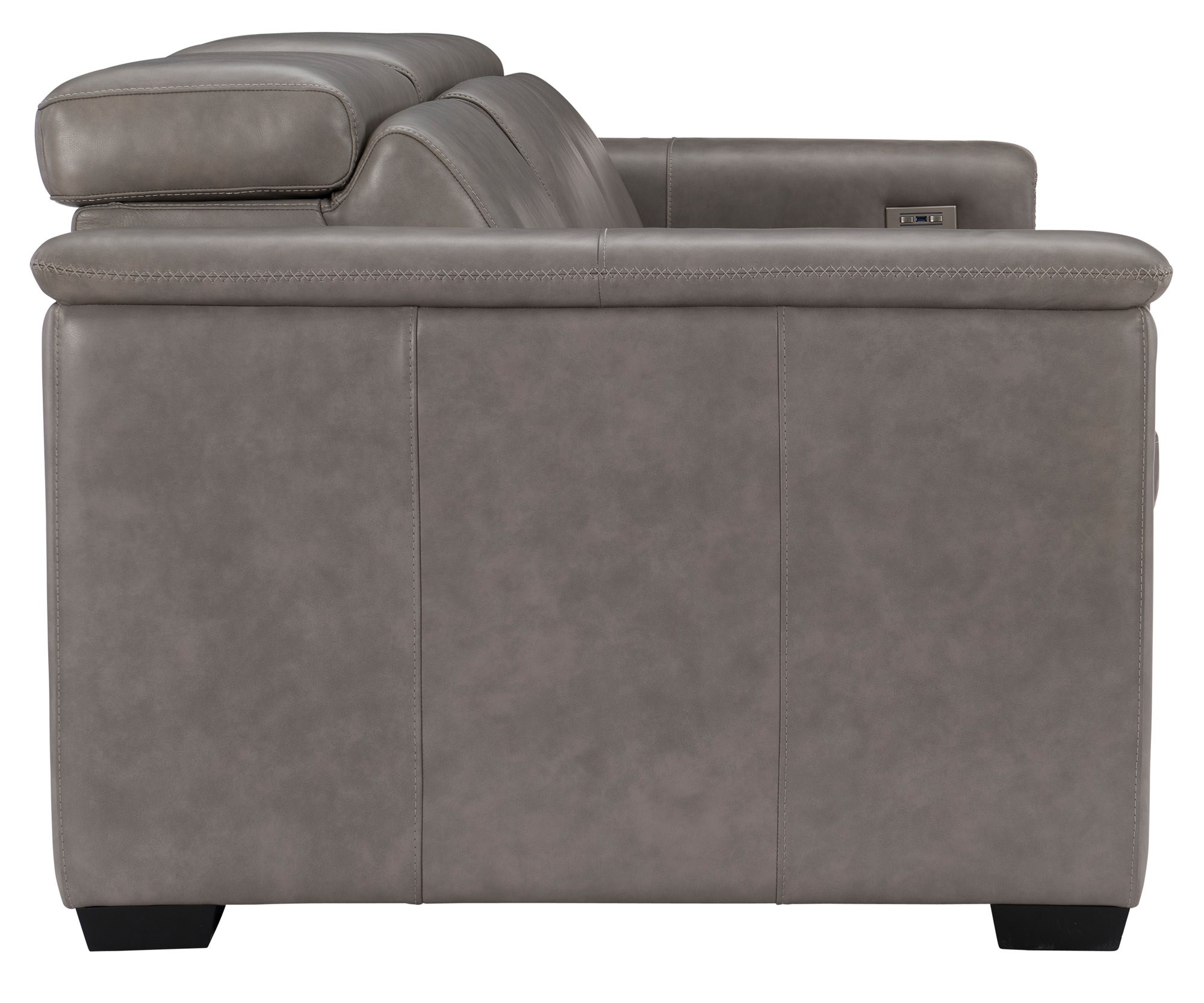 Bernhardt Lioni 9567RO Contemporary Power Sofa With USB Port | Baer's ...