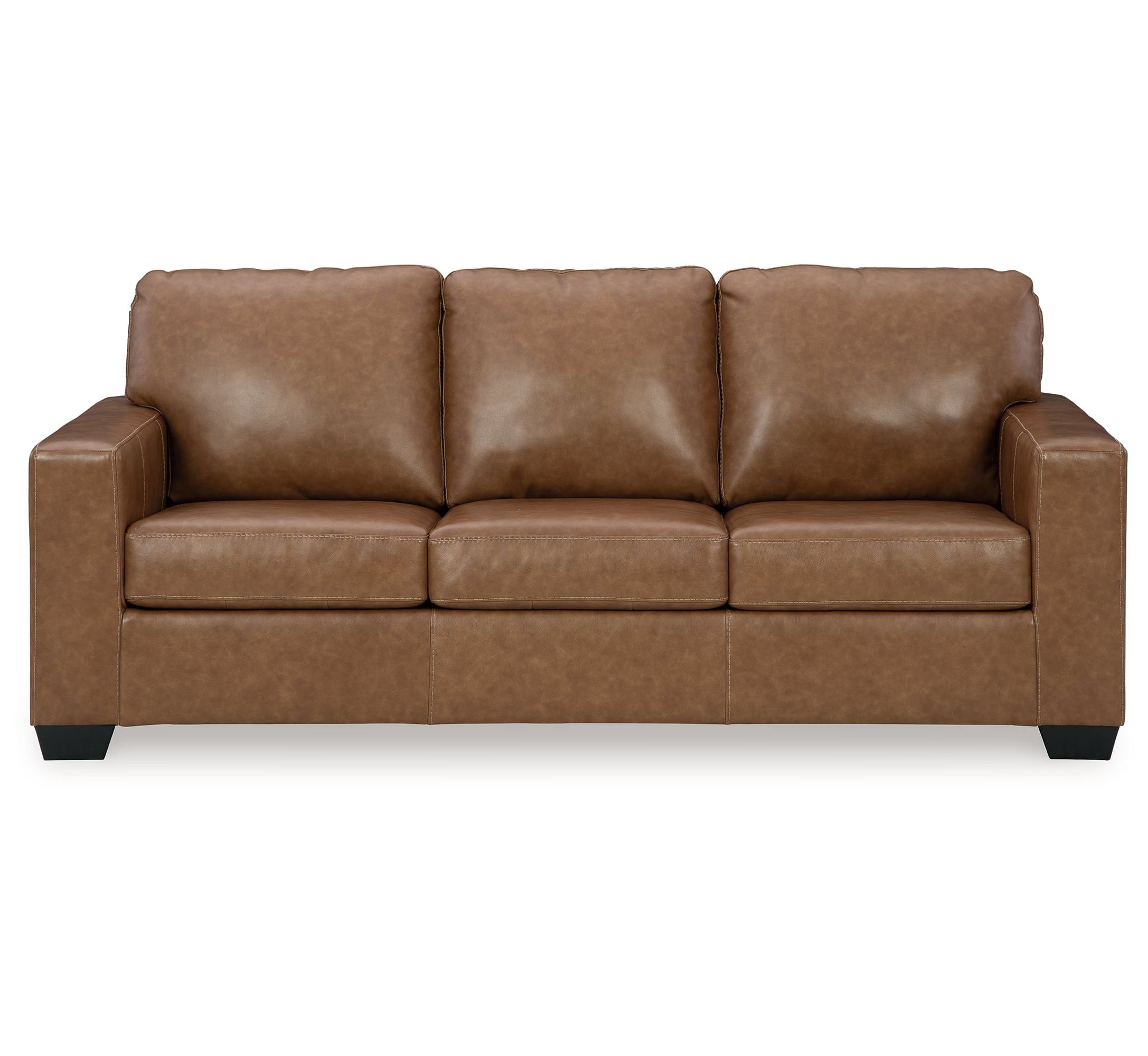 Ashley Bolsena 738022244 Contemporary Leather Match Sofa | Morris Home ...