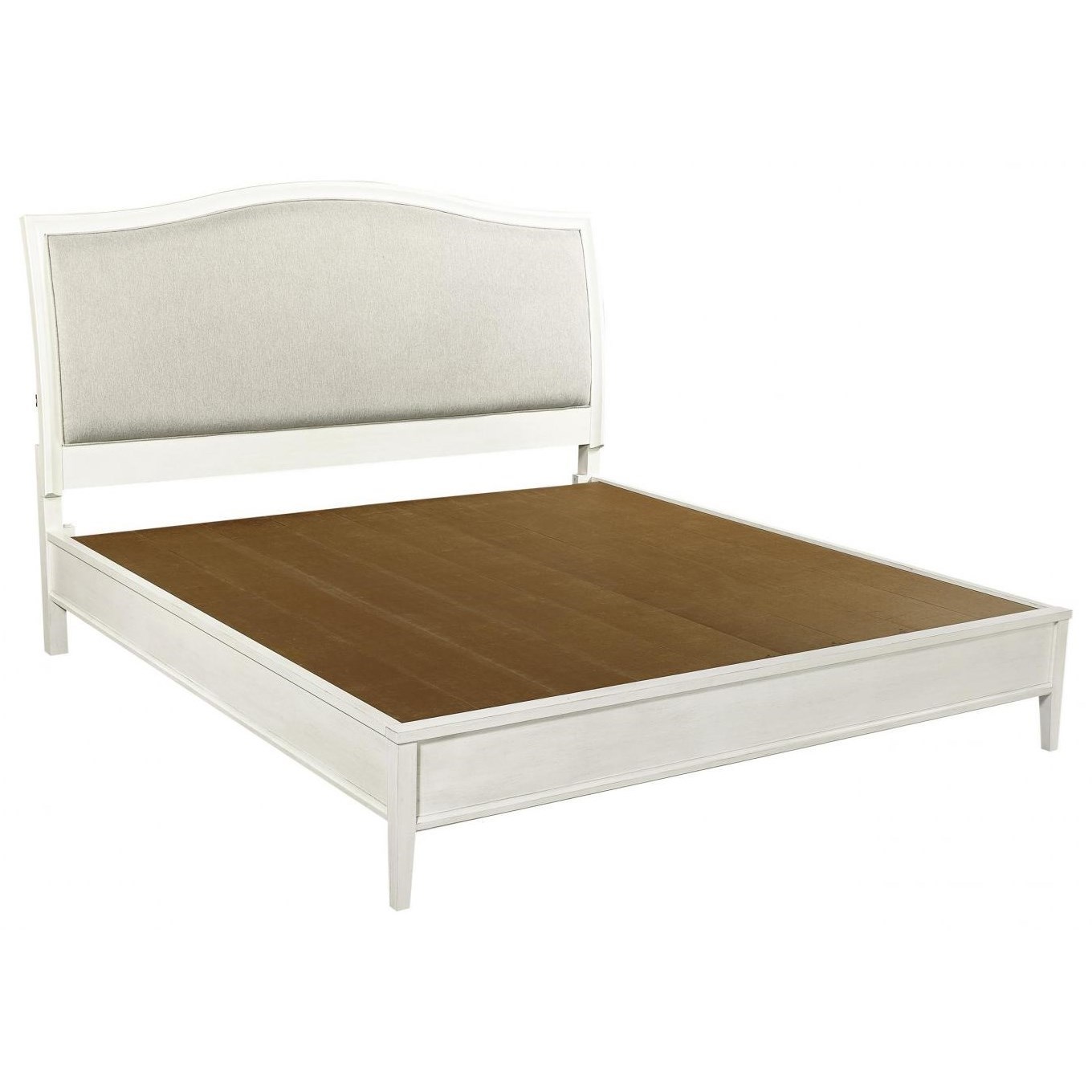 Charlotte upholstered deals platform bed frame