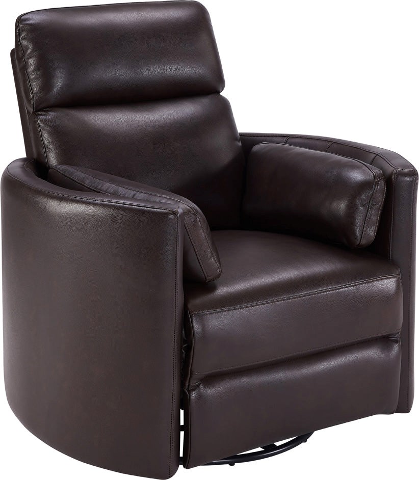 Erith leather power swivel glider recliner hot sale