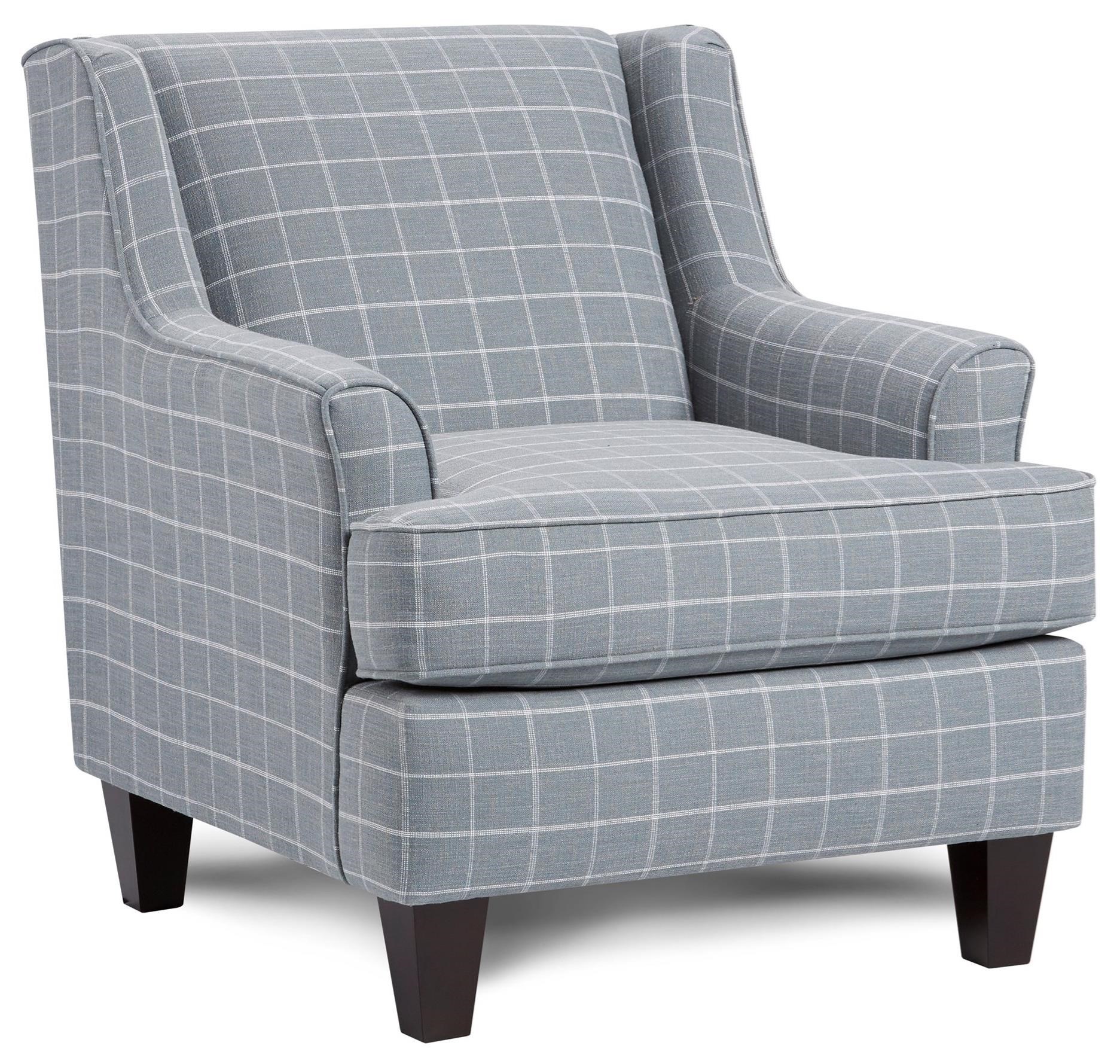 Teal and gray online accent chair