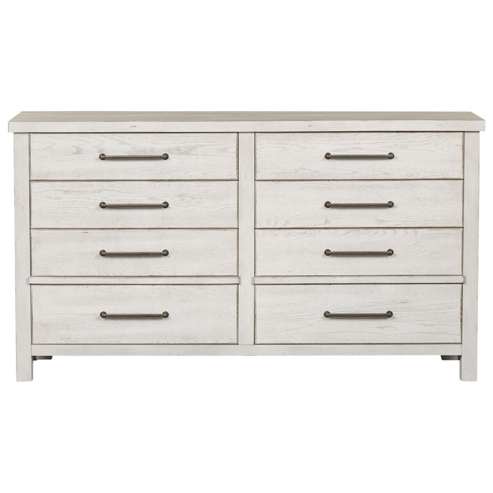 Modern 8-Drawer Dresser for Bedroom Storage