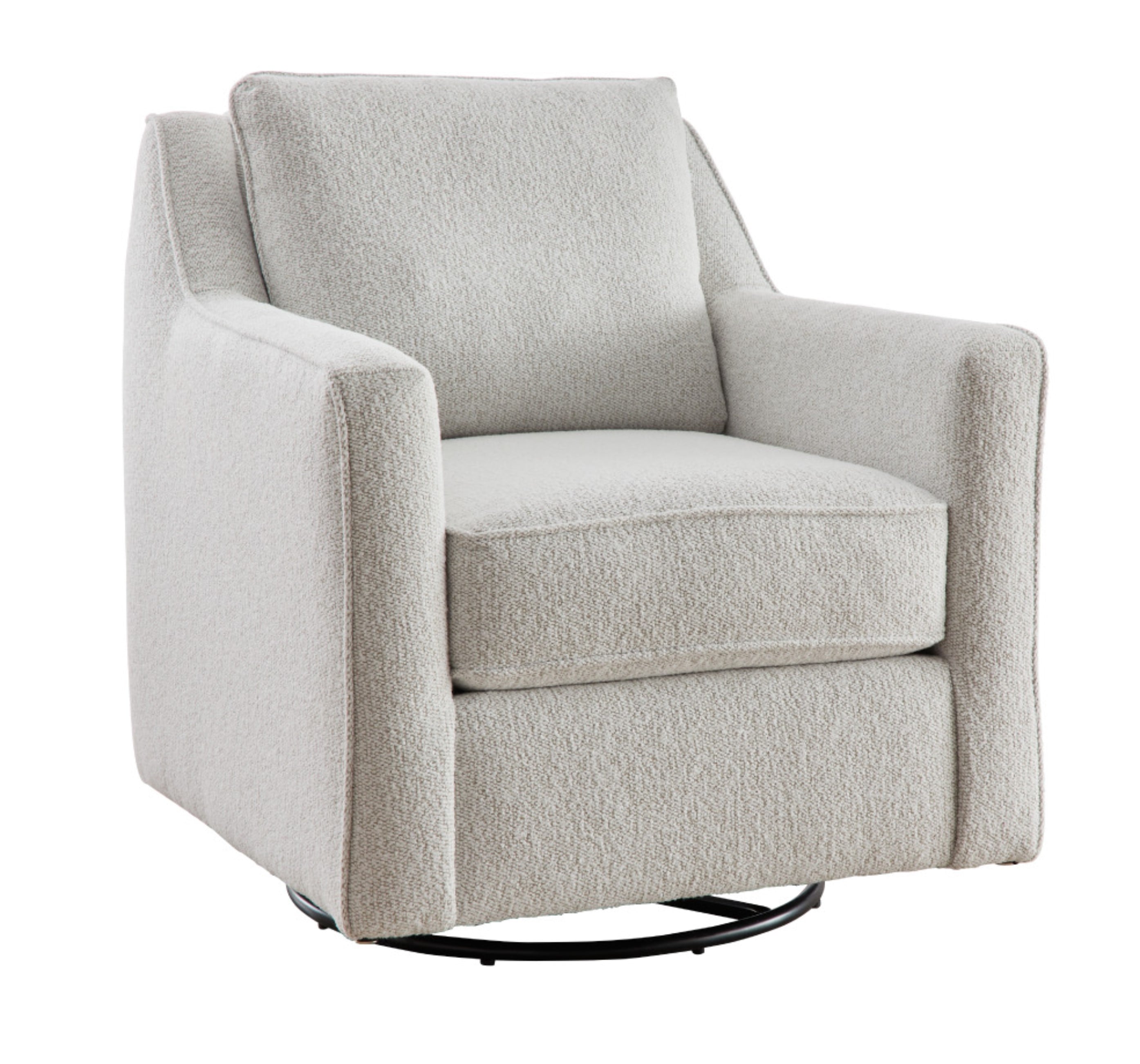 Fusion Furniture 2061 DURANGO FOAM 67 02G LABRADOODLE SALT Swivel