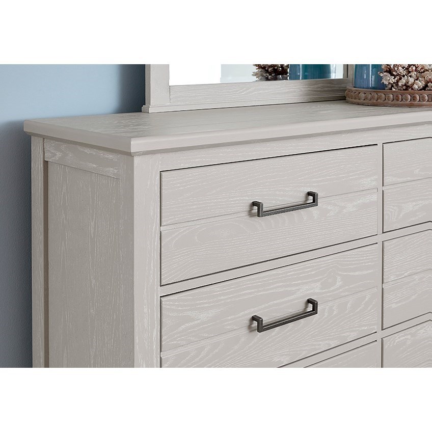 White dresser online soft close drawers