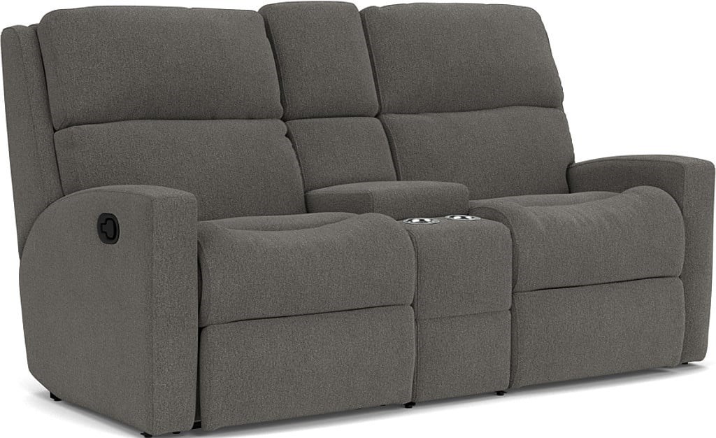 Flexsteel Catalina 2900-601 959-04 Contemporary Reclining Loveseat With ...