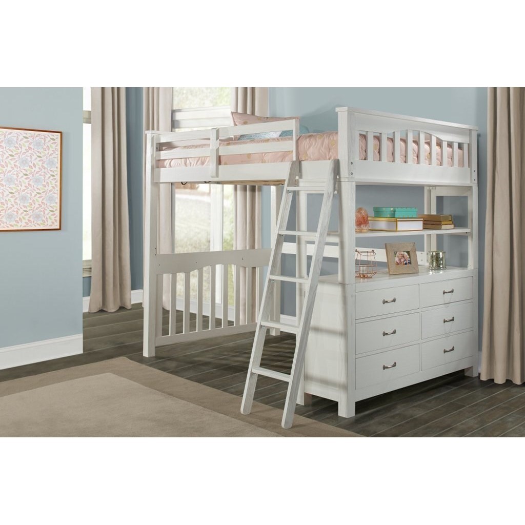 Mission full clearance loft bed