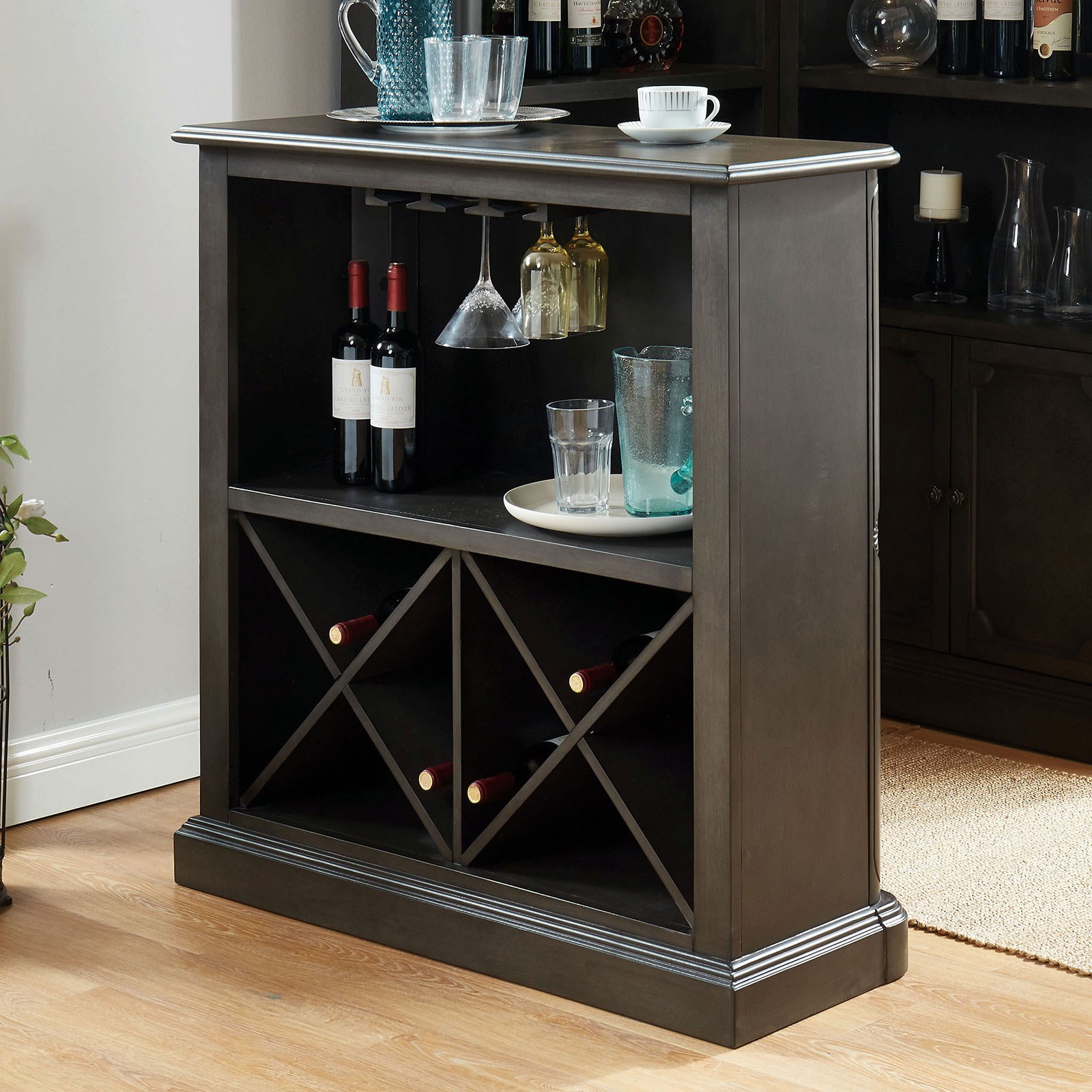 Furniture of america on sale bar cabinet