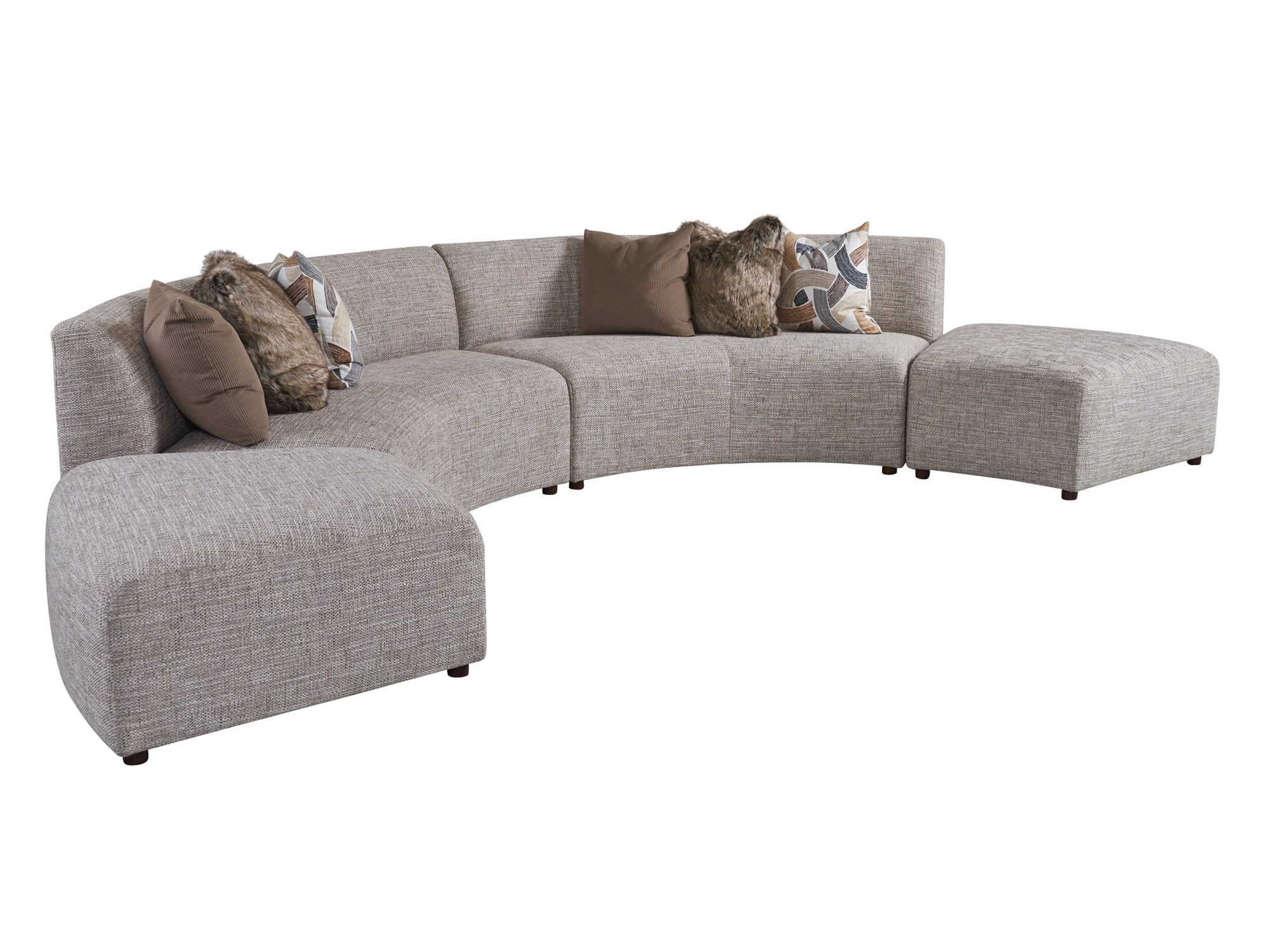 Contemporary Alston 4 Piece Sectional Sofa