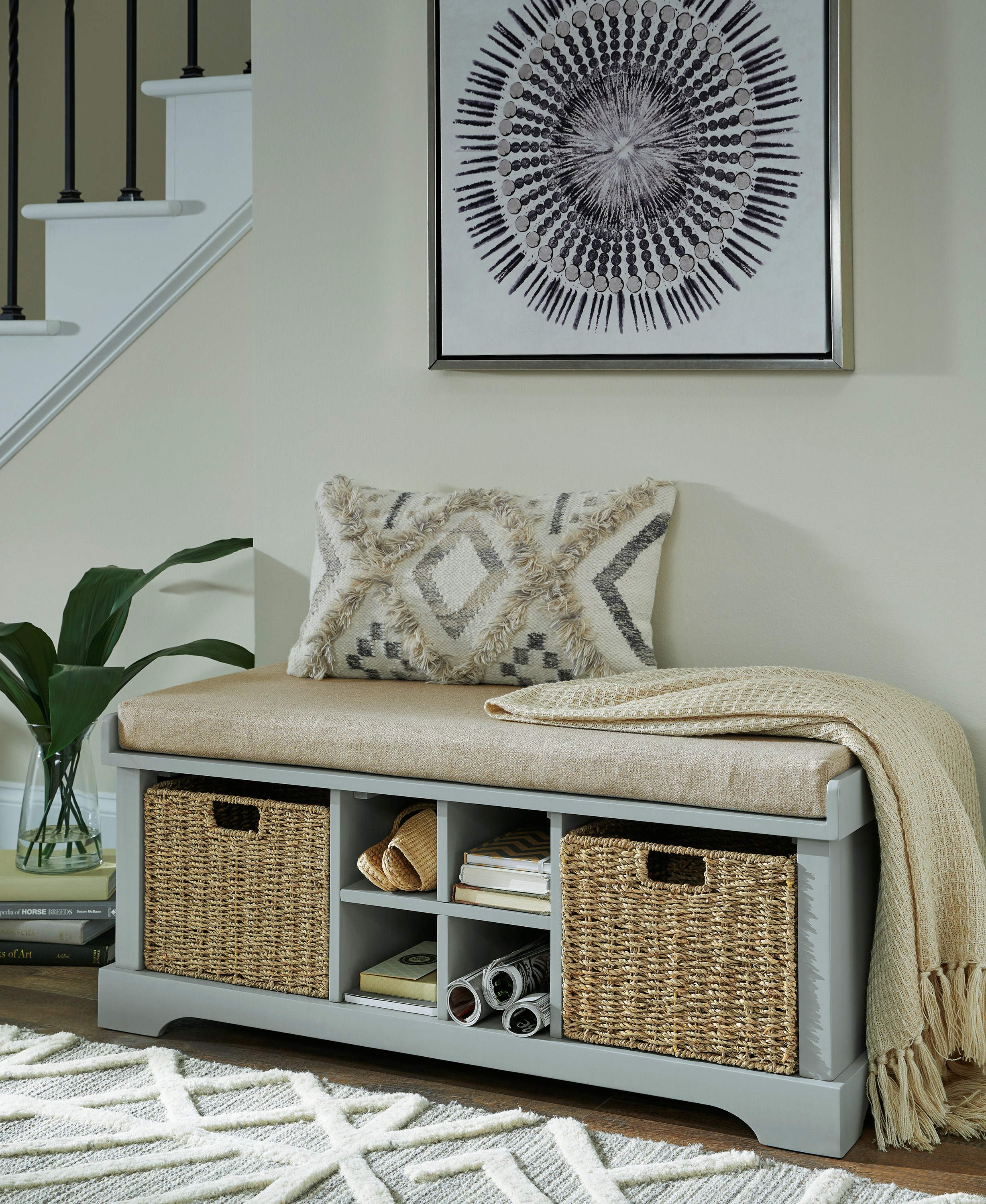 Accent bench best sale with storage